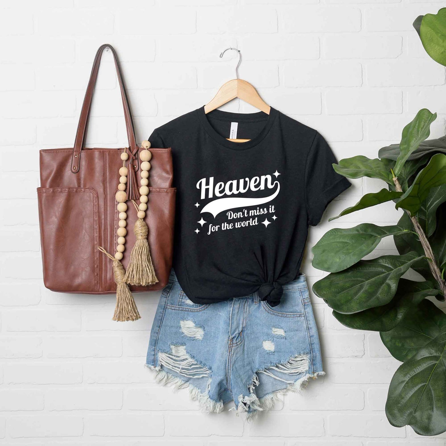 Don't Miss Heaven | Short Sleeve Crew Neck