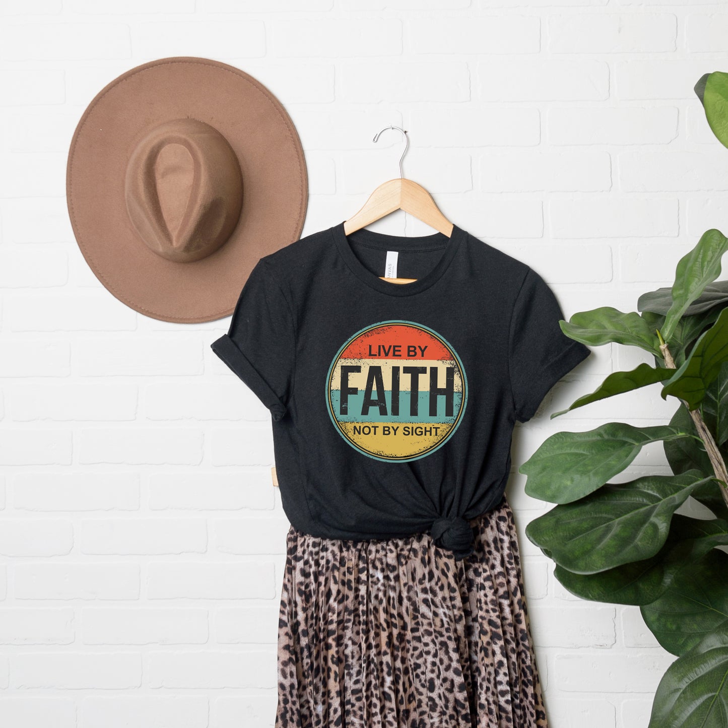 Live By Faith | Short Sleeve Crew Neck