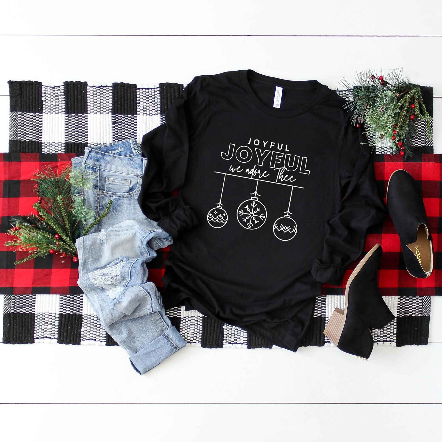 Joyful Joyful We Adore Thee | Long Sleeve Crew Neck