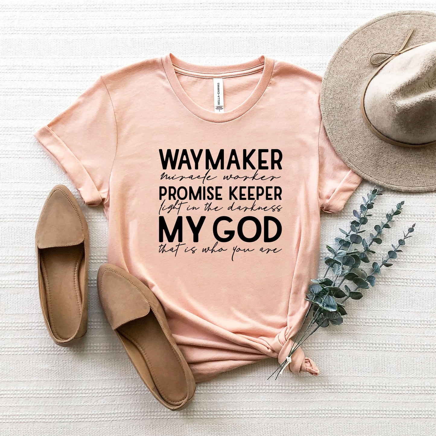 Waymaker Miracle Worker | Short Sleeve Crew Neck