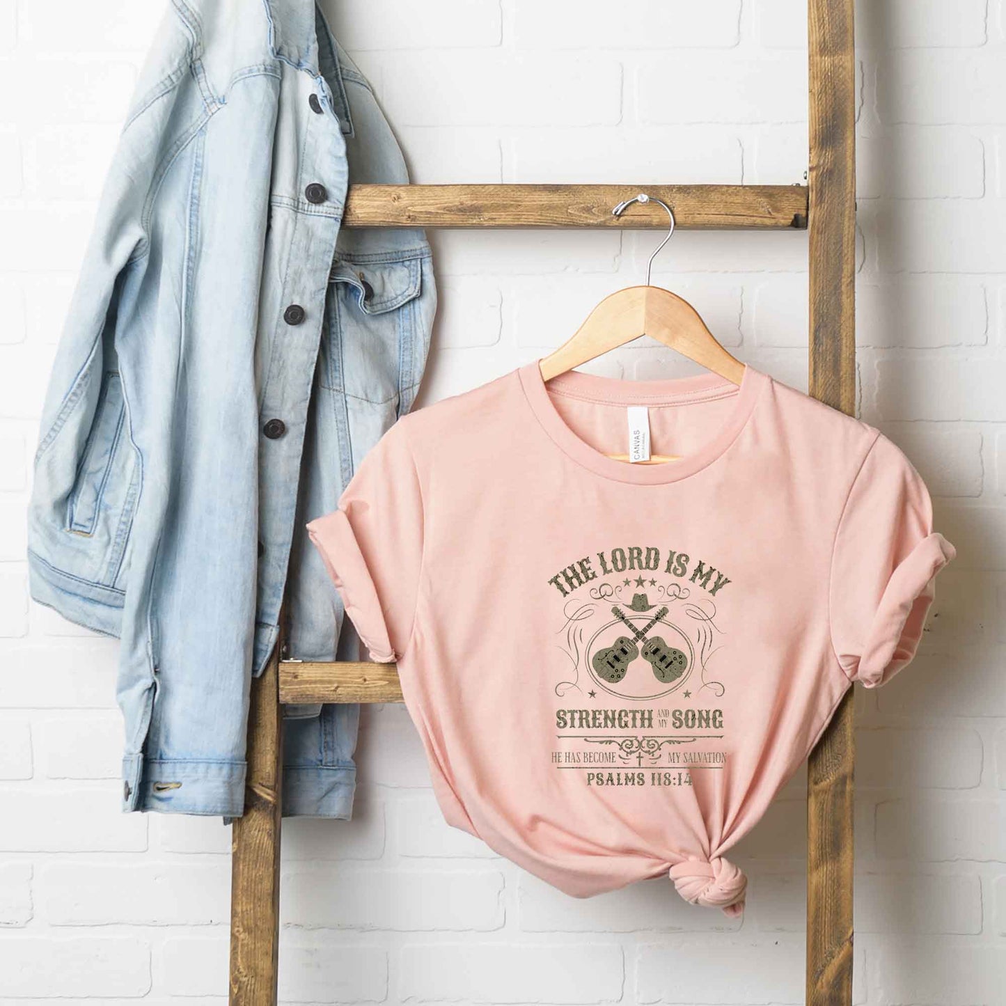 The Lord Is My Strength | Short Sleeve Crew Neck