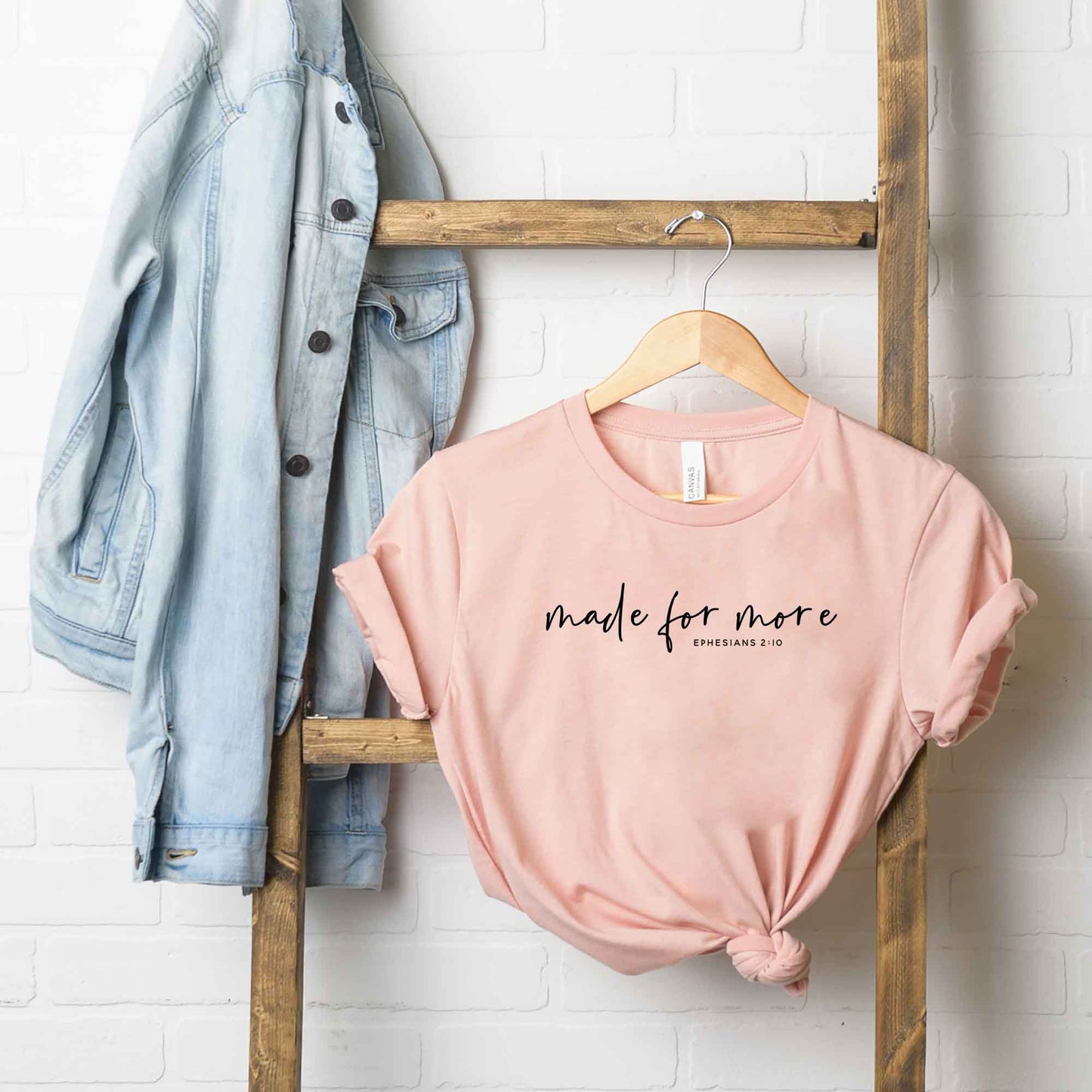 Made For More Scripture | Short Sleeve Crew Neck