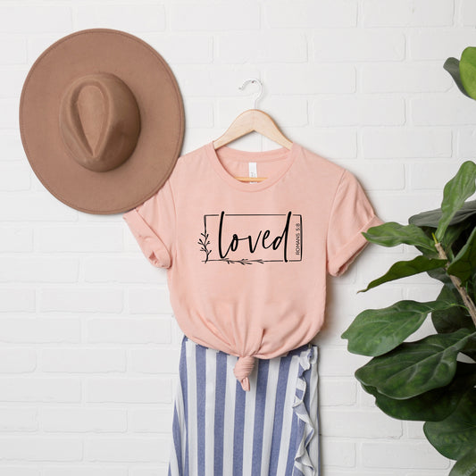 Loved Scripture | Short Sleeve Crew Neck