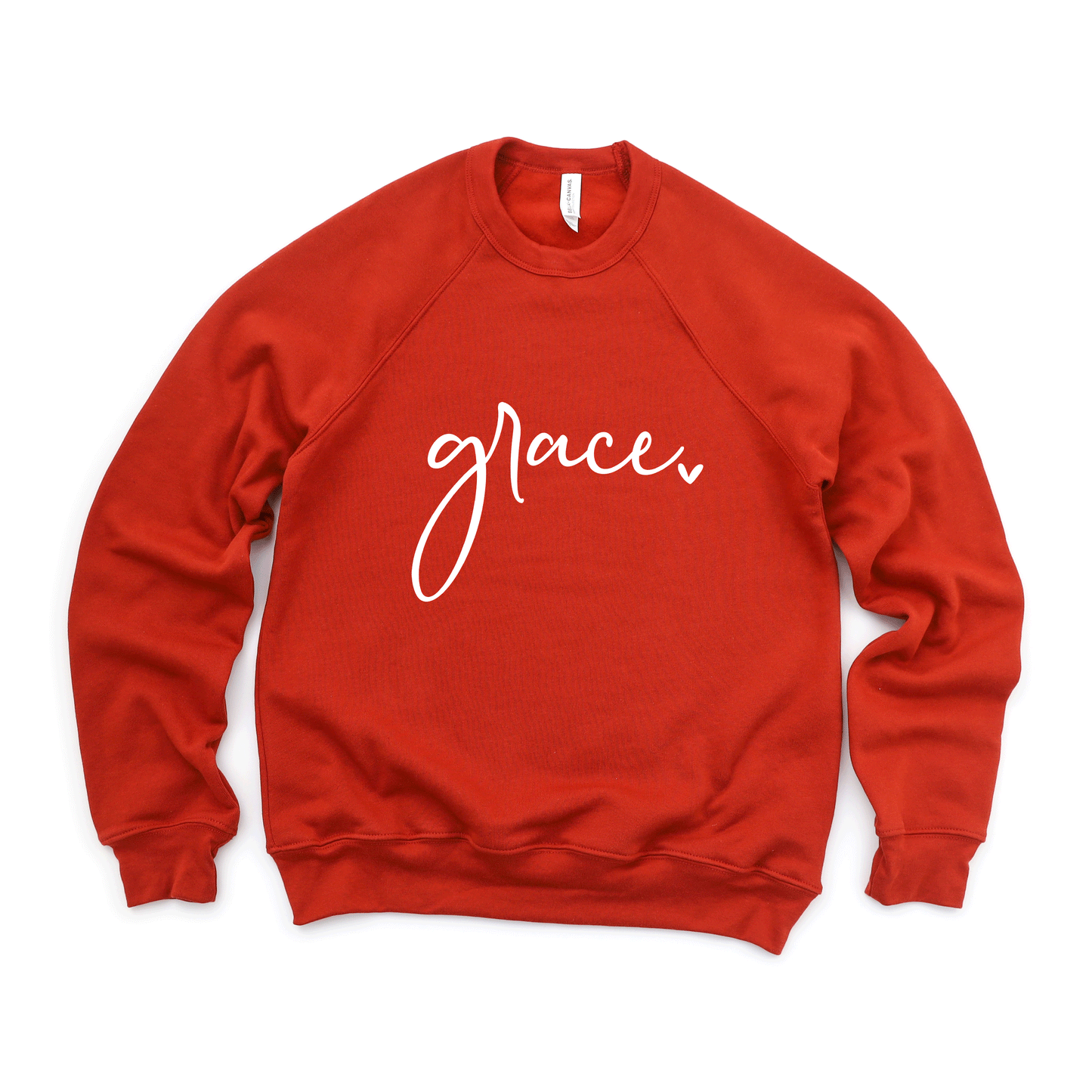 Grace Heart | Bella Canvas Premium Sweatshirt