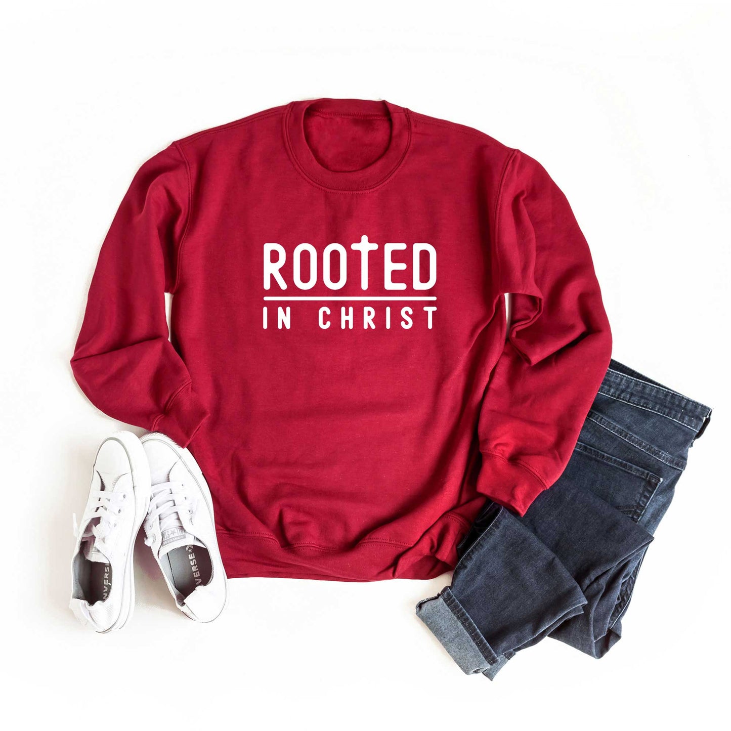 Rooted In Christ | Sweatshirt