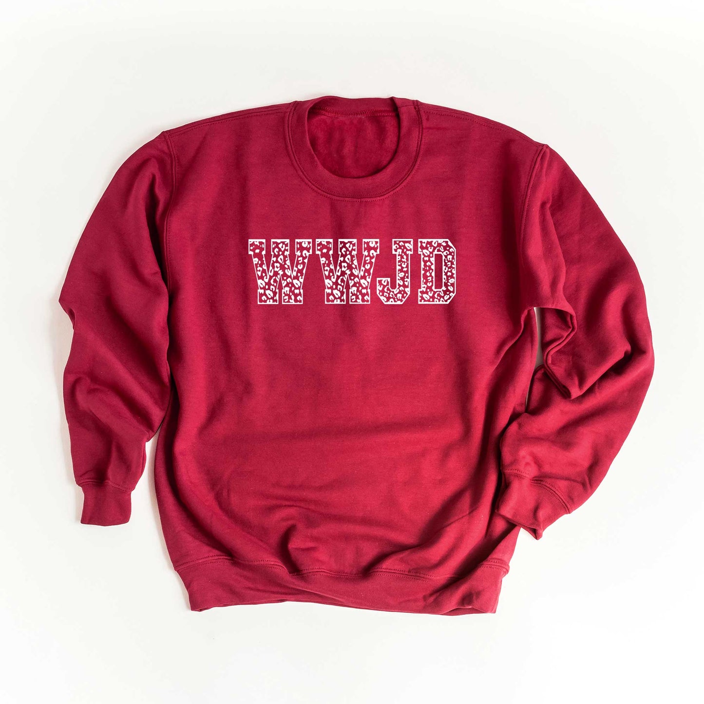 WWJD Leopard | Sweatshirt