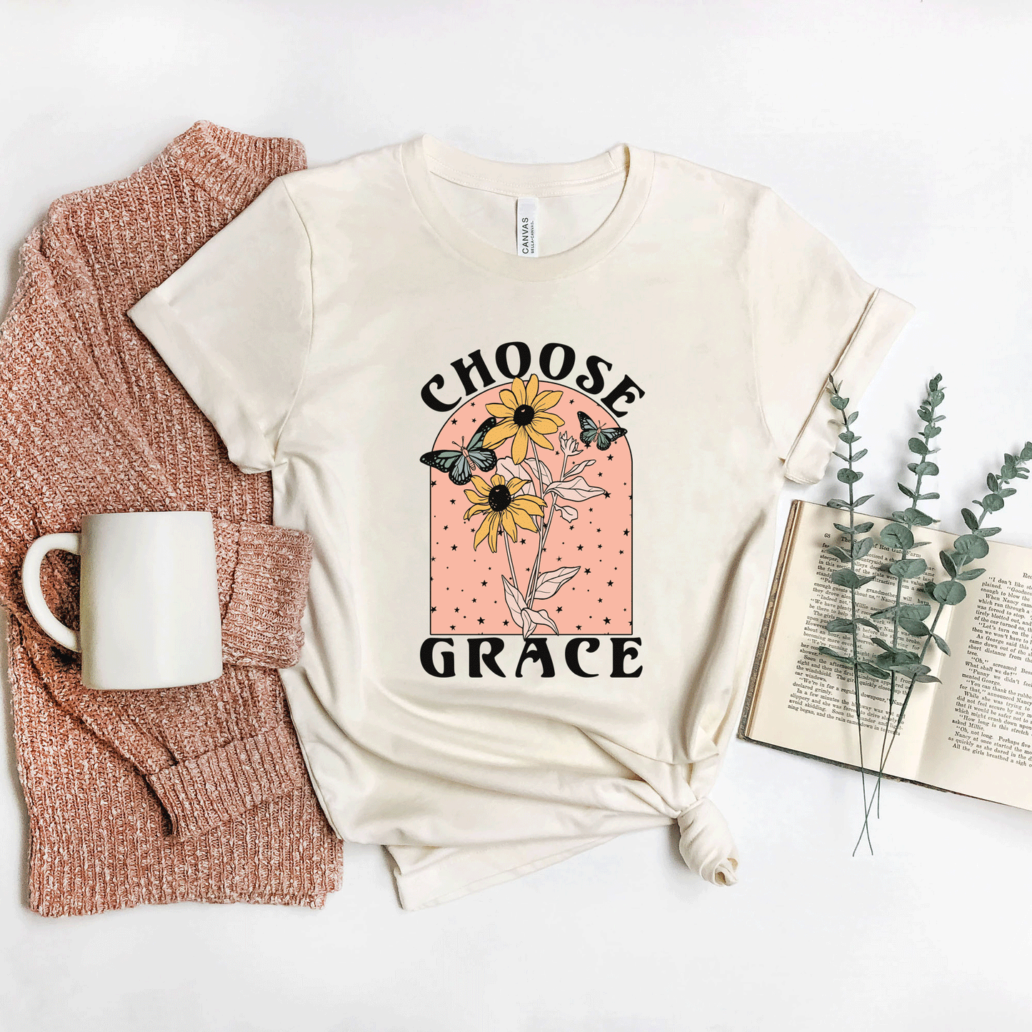 Choose Grace | Short Sleeve Crew Neck