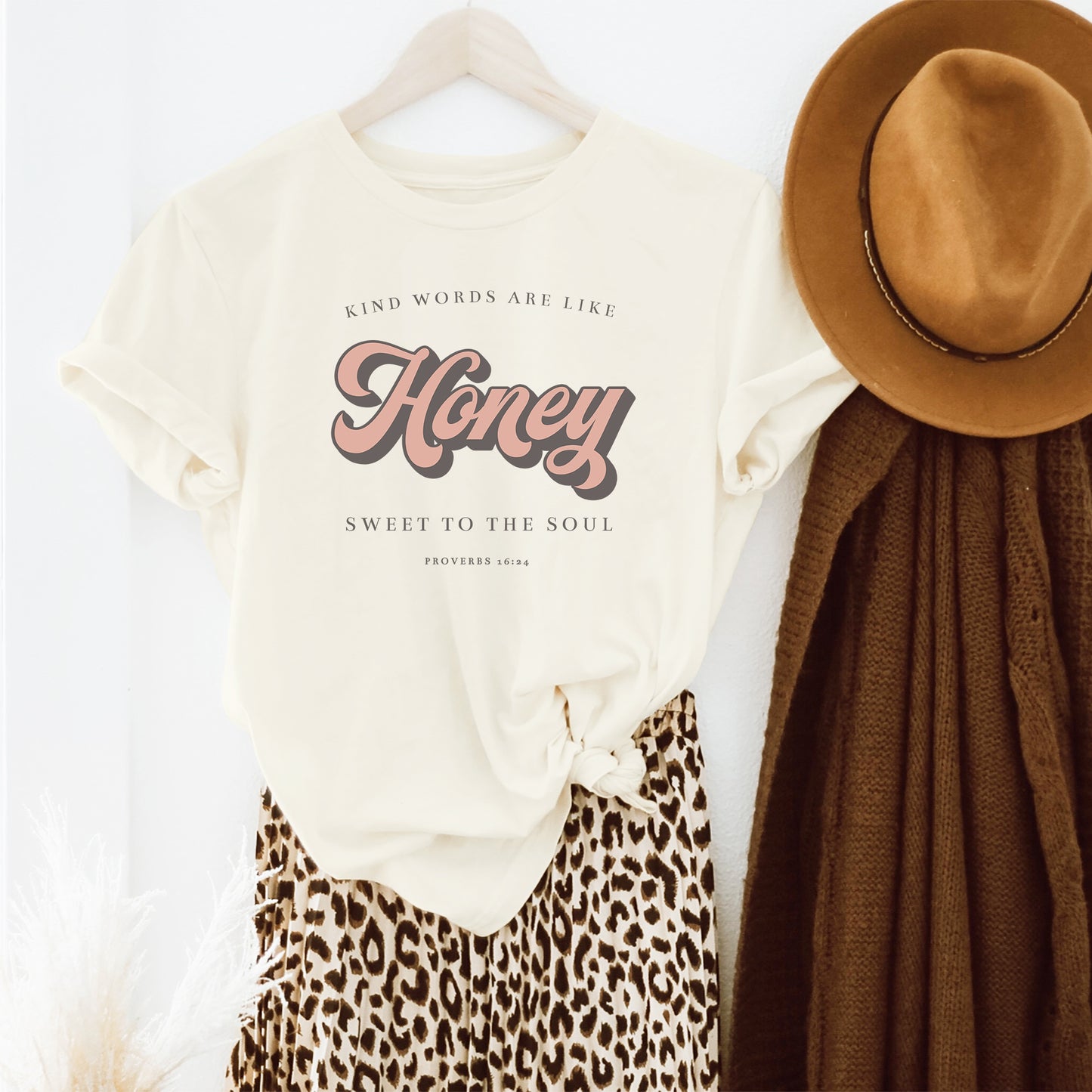 Kind Words Are Like Honey | Short Sleeve Crew Neck