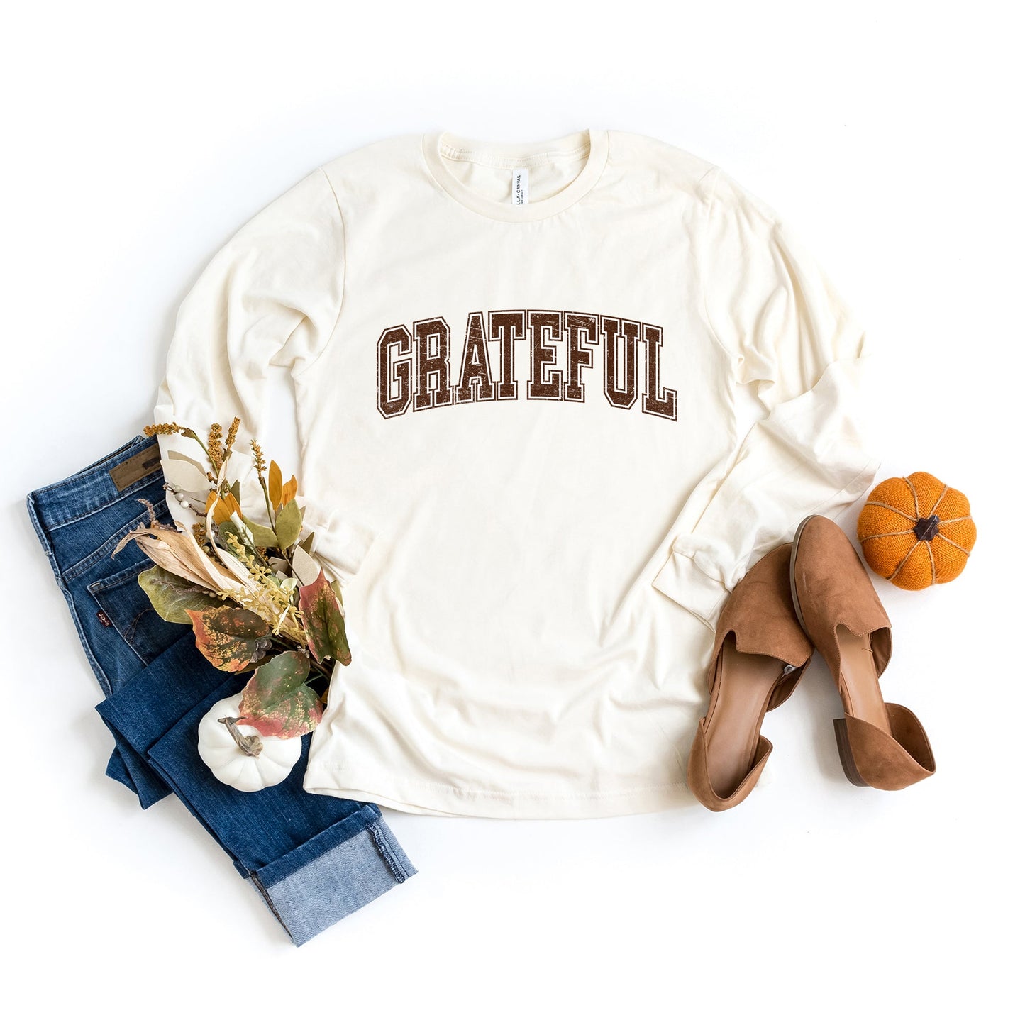 Grateful Grunge | Long Sleeve Crew Neck