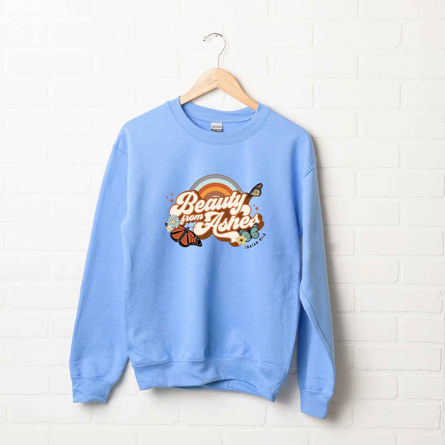 Beauty From Ashes Butterfly | Sweatshirt