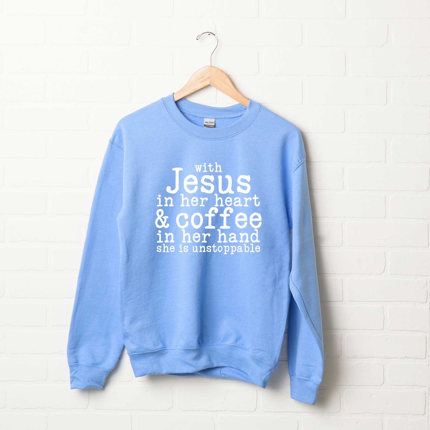 Jesus In Her Heart | Sweatshirt