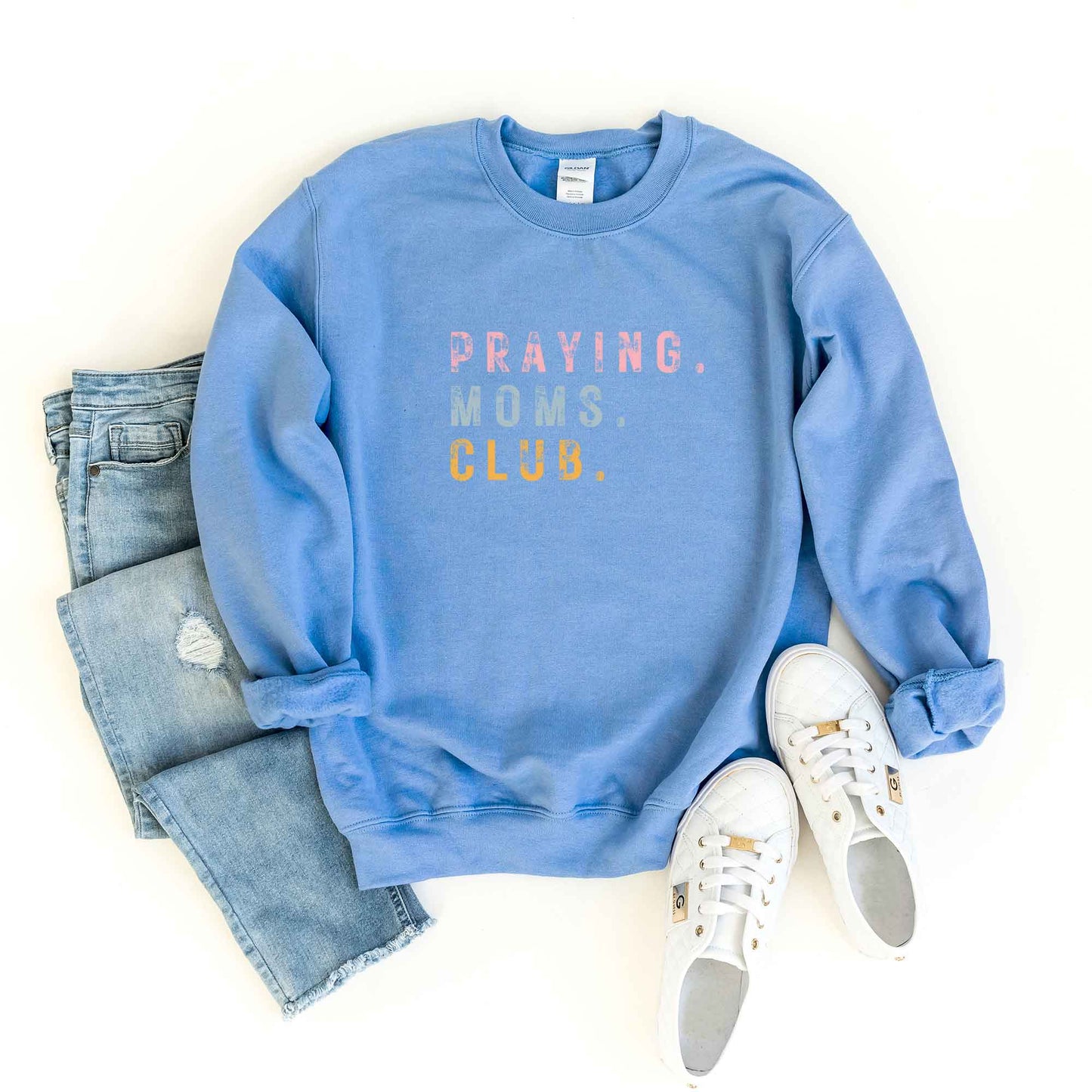 Praying Moms Club Colorful | Sweatshirt