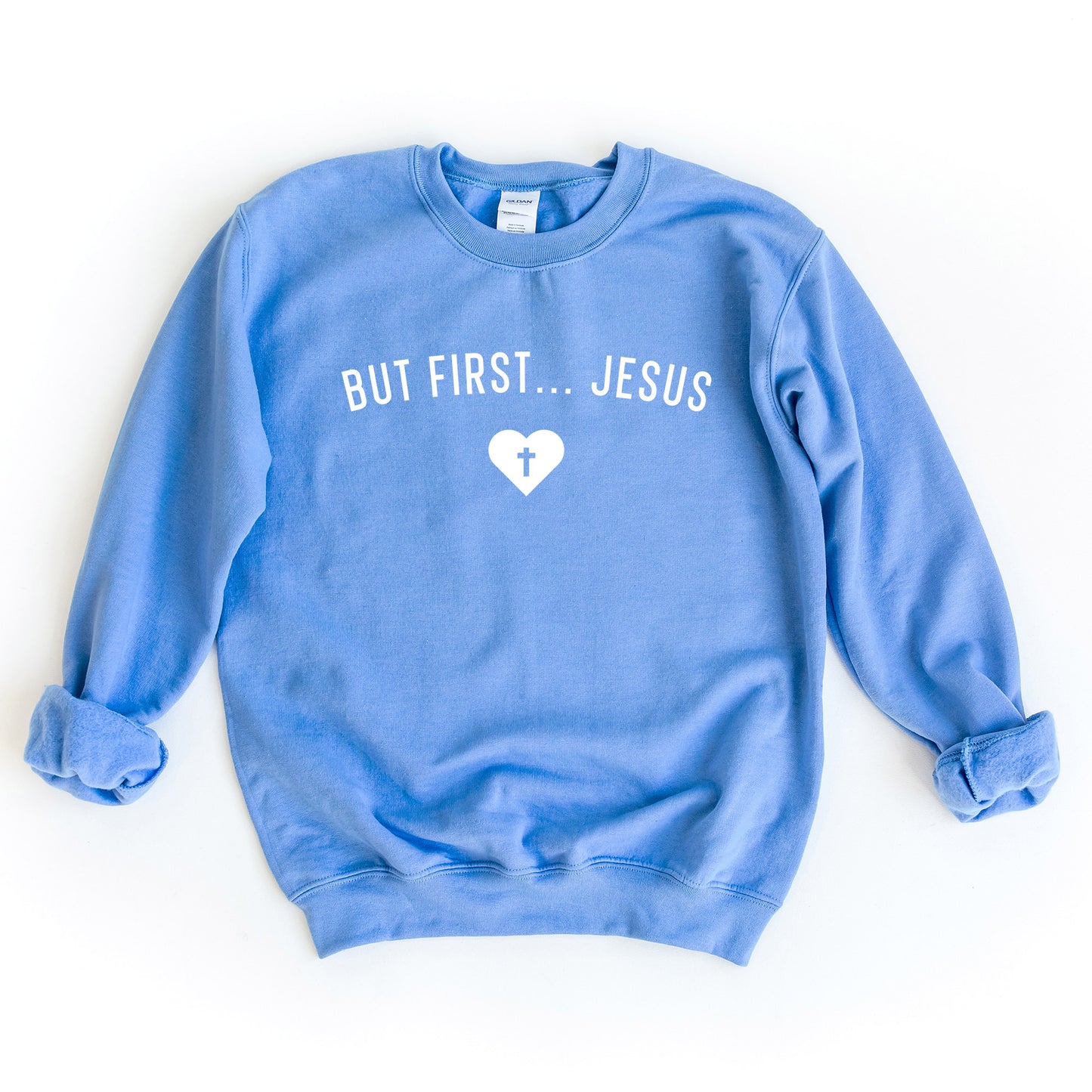 But First Jesus Heart | Sweatshirt