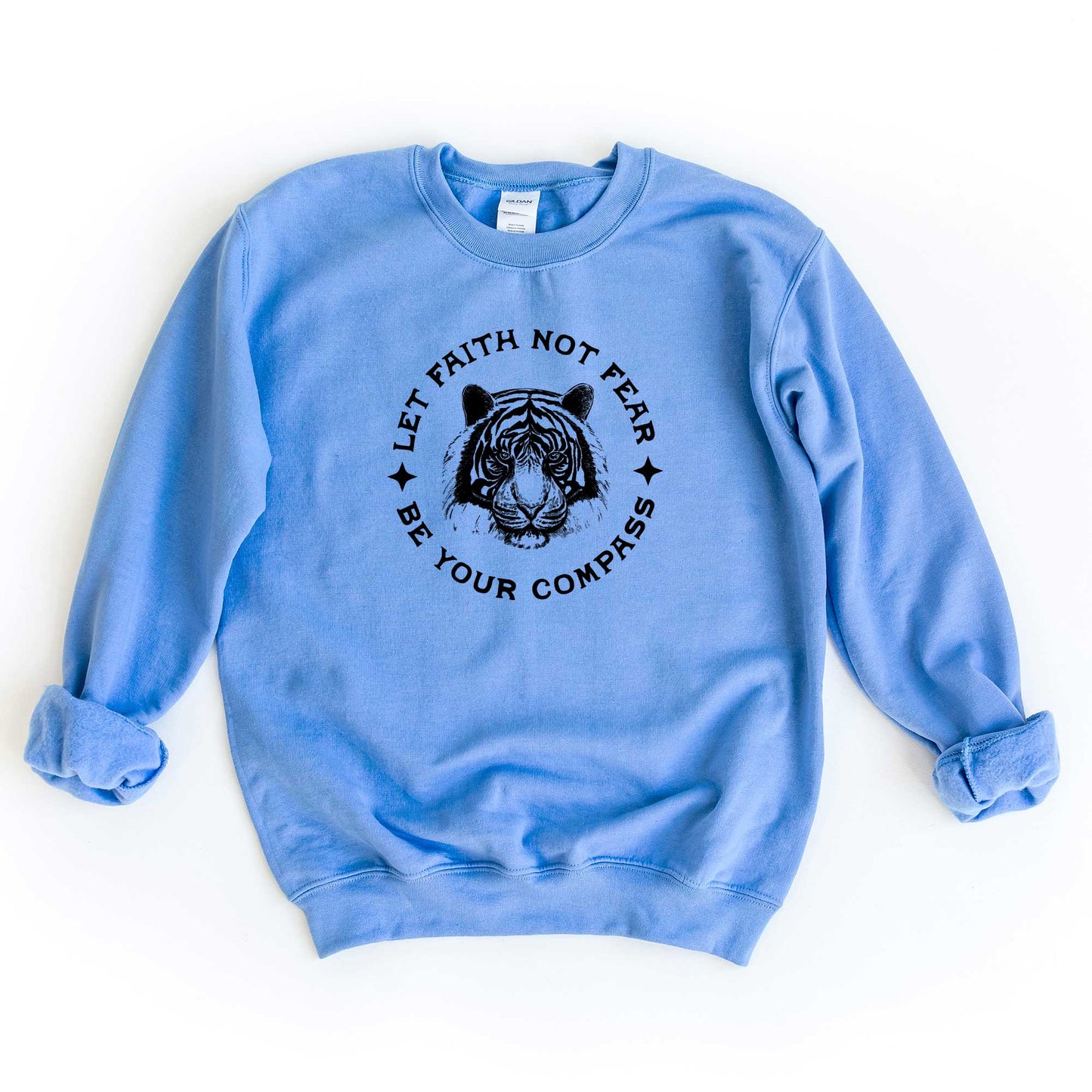 Let Faith Not Fear Tiger | Sweatshirt