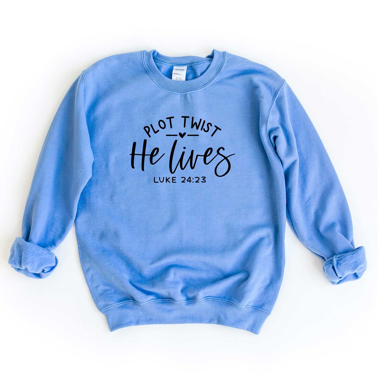 Plot Twist He Lives Heart | Sweatshirt