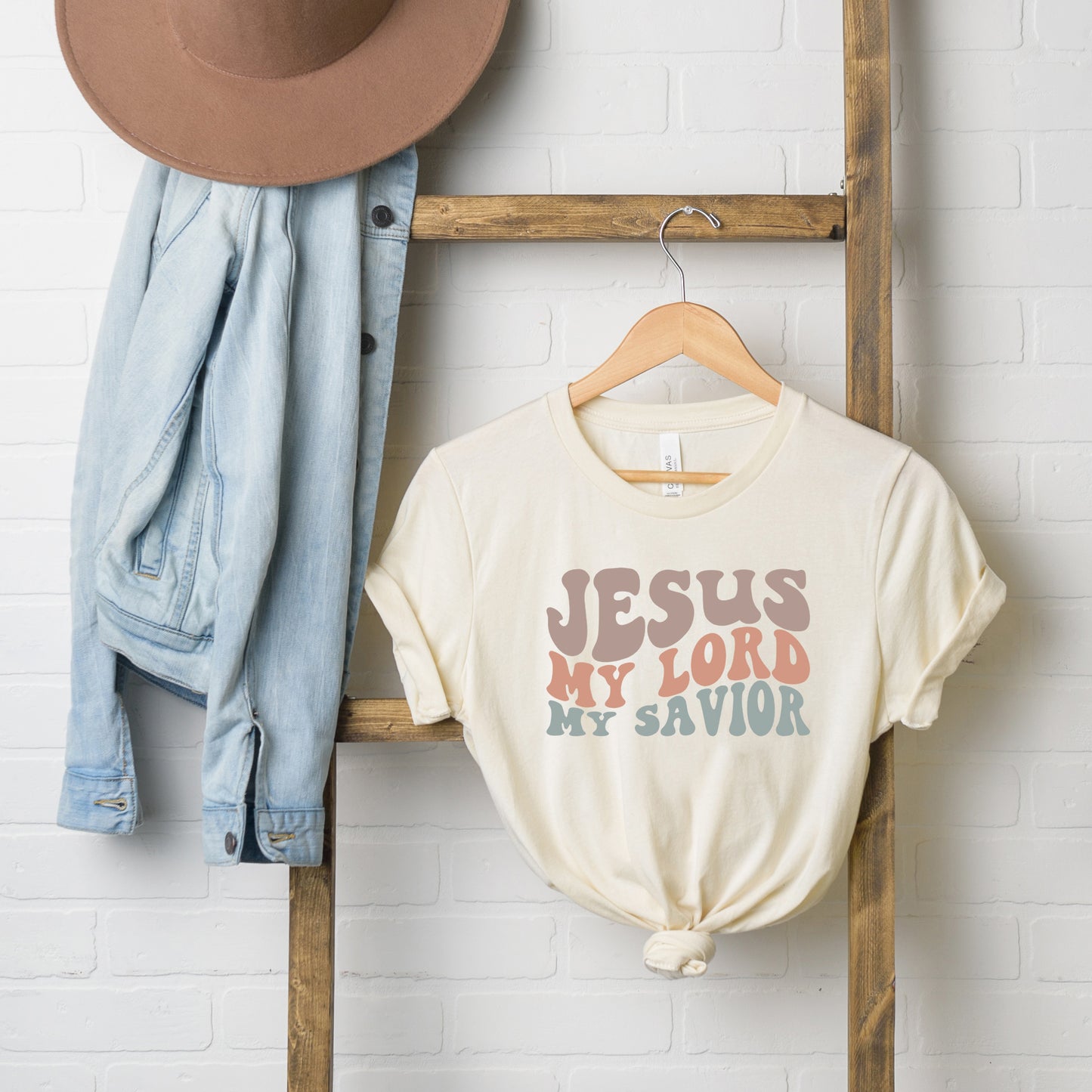 Jesus My Lord Wavy | Short Sleeve Crew Neck