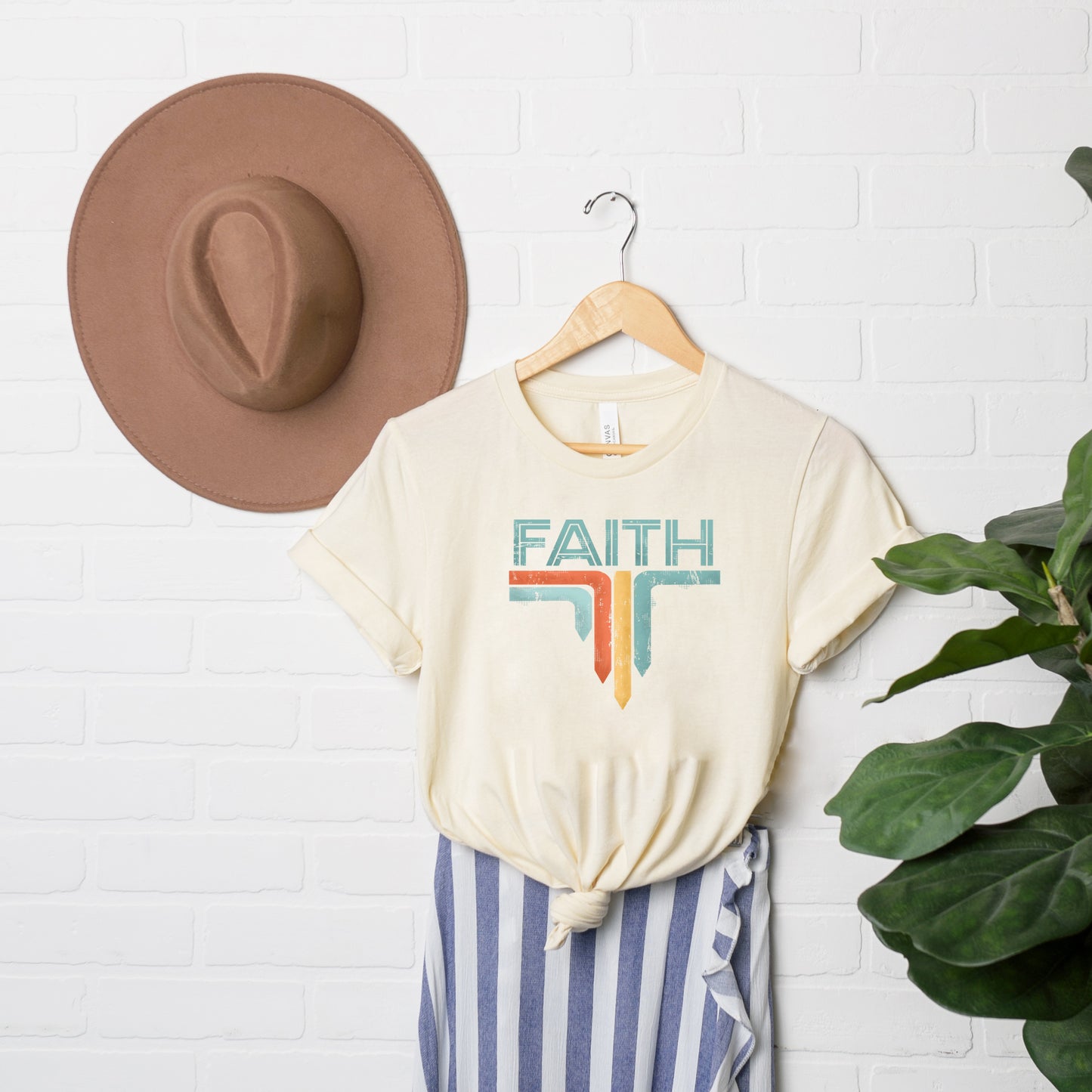 Retro Faith | Short Sleeve Crew Neck