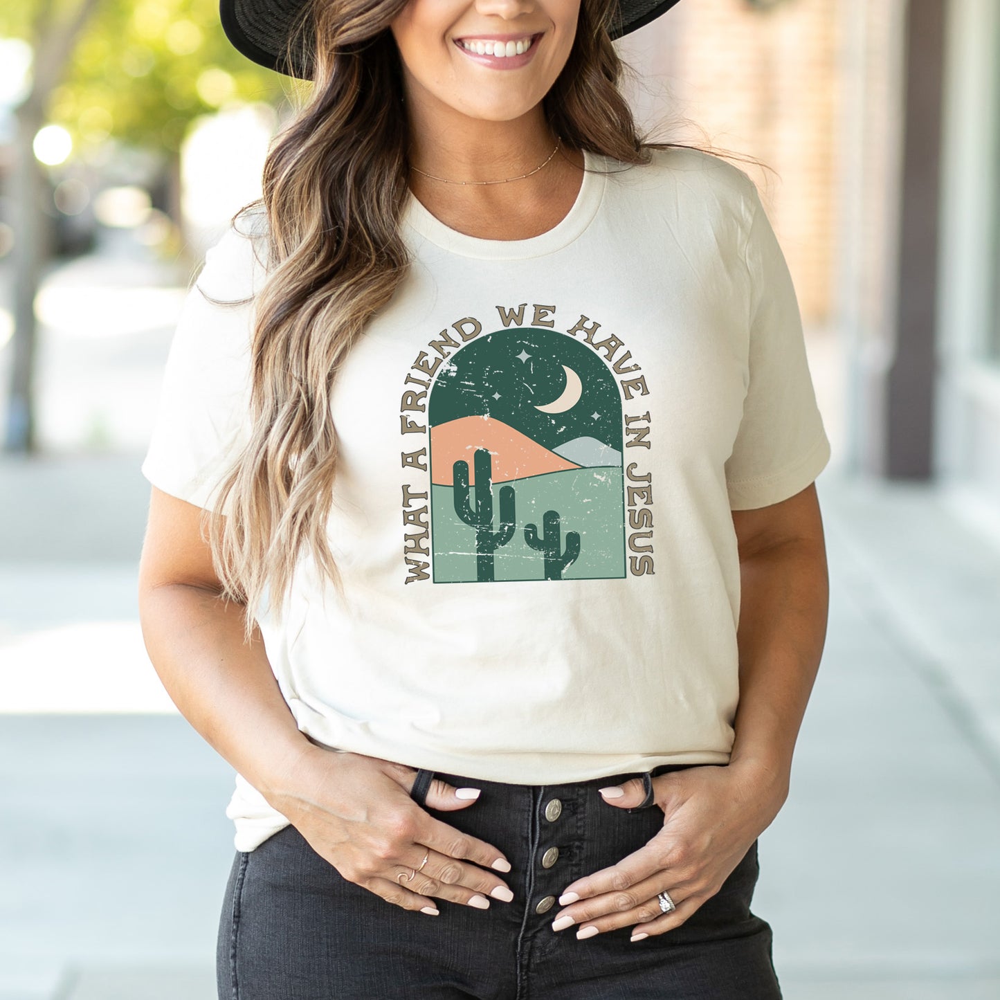 Vintage What A Friend | Short Sleeve Crew Neck