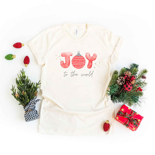 Joy To The World Ornament | Short Sleeve Crew Neck