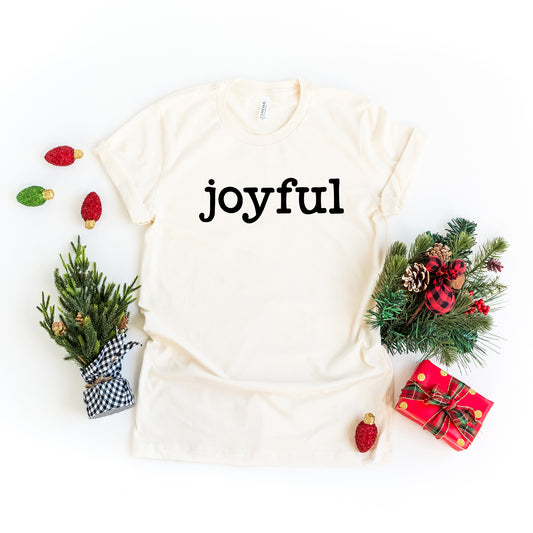Joyful Bold | Short Sleeve Crew Neck