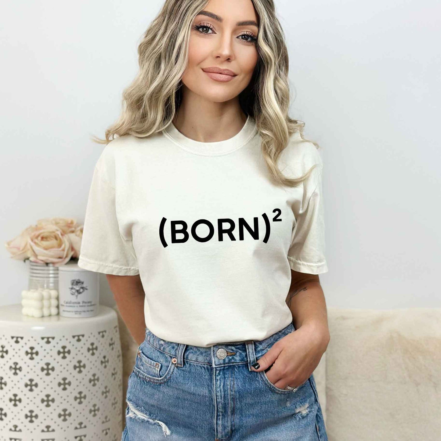 Born Again | Garment Dyed Tee