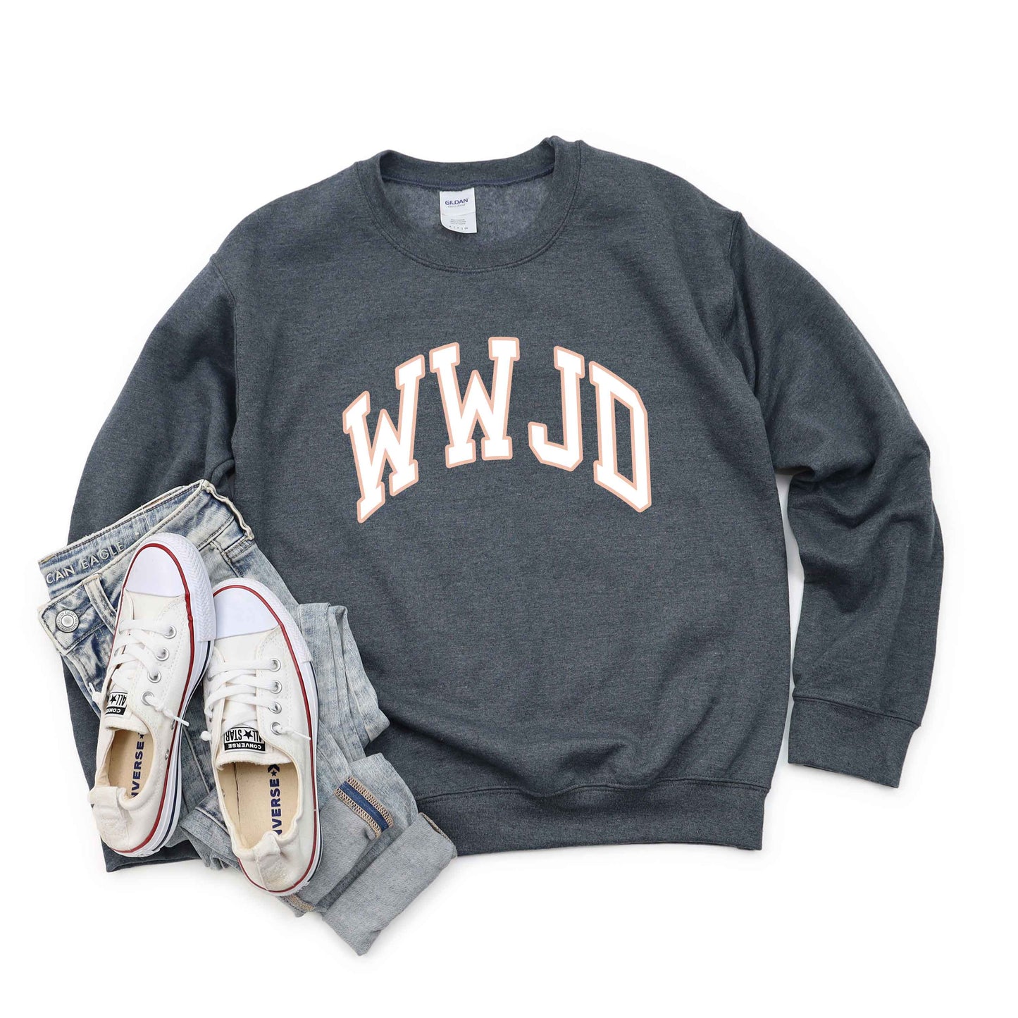 WWJD Varsity | Sweatshirt