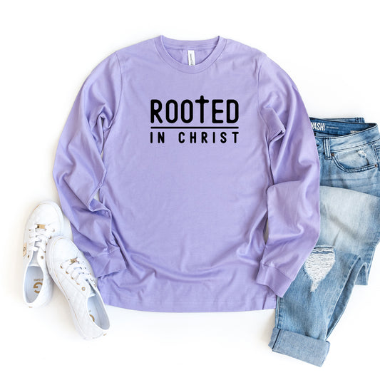 Rooted In Christ | Long Sleeve Crew Neck