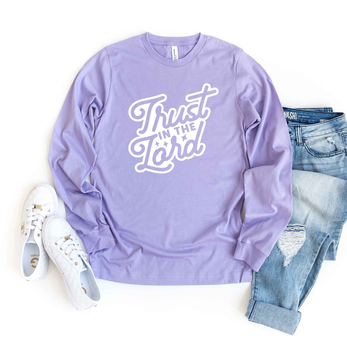 Trust In The Lord | Long Sleeve Crew Neck