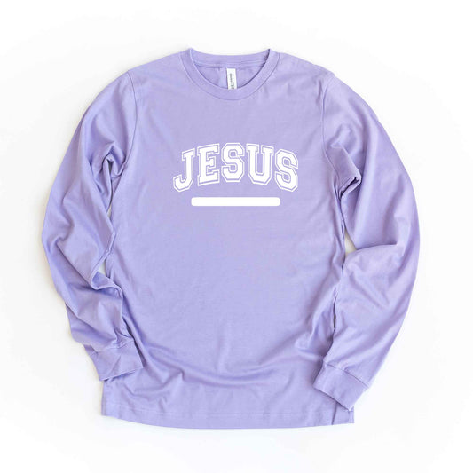 Jesus Varsity | Long Sleeve Crew Neck