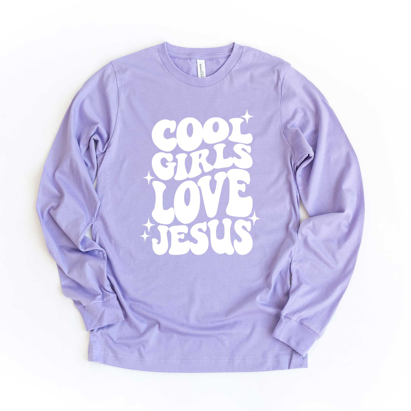 Cool Girls Love Jesus | Long Sleeve Crew Neck