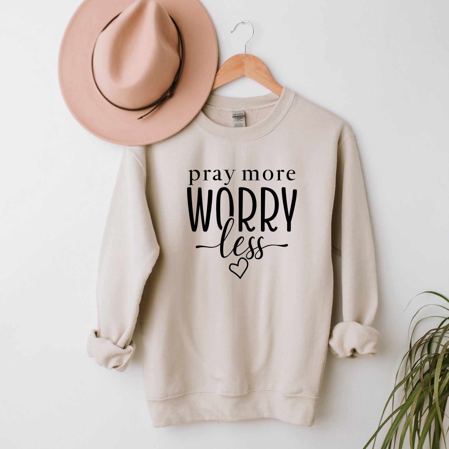 Pray More Worry Less | Sweatshirt