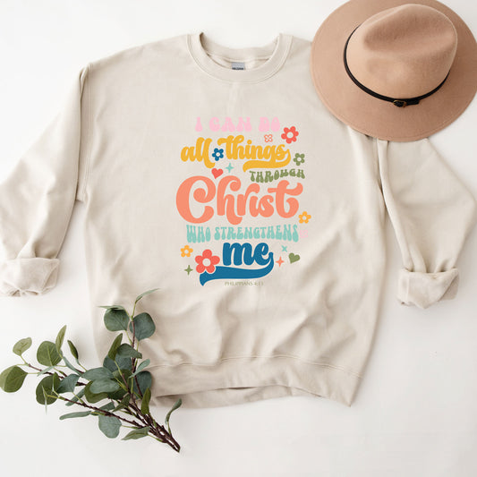 I Can Do All Things Colorful | Sweatshirt