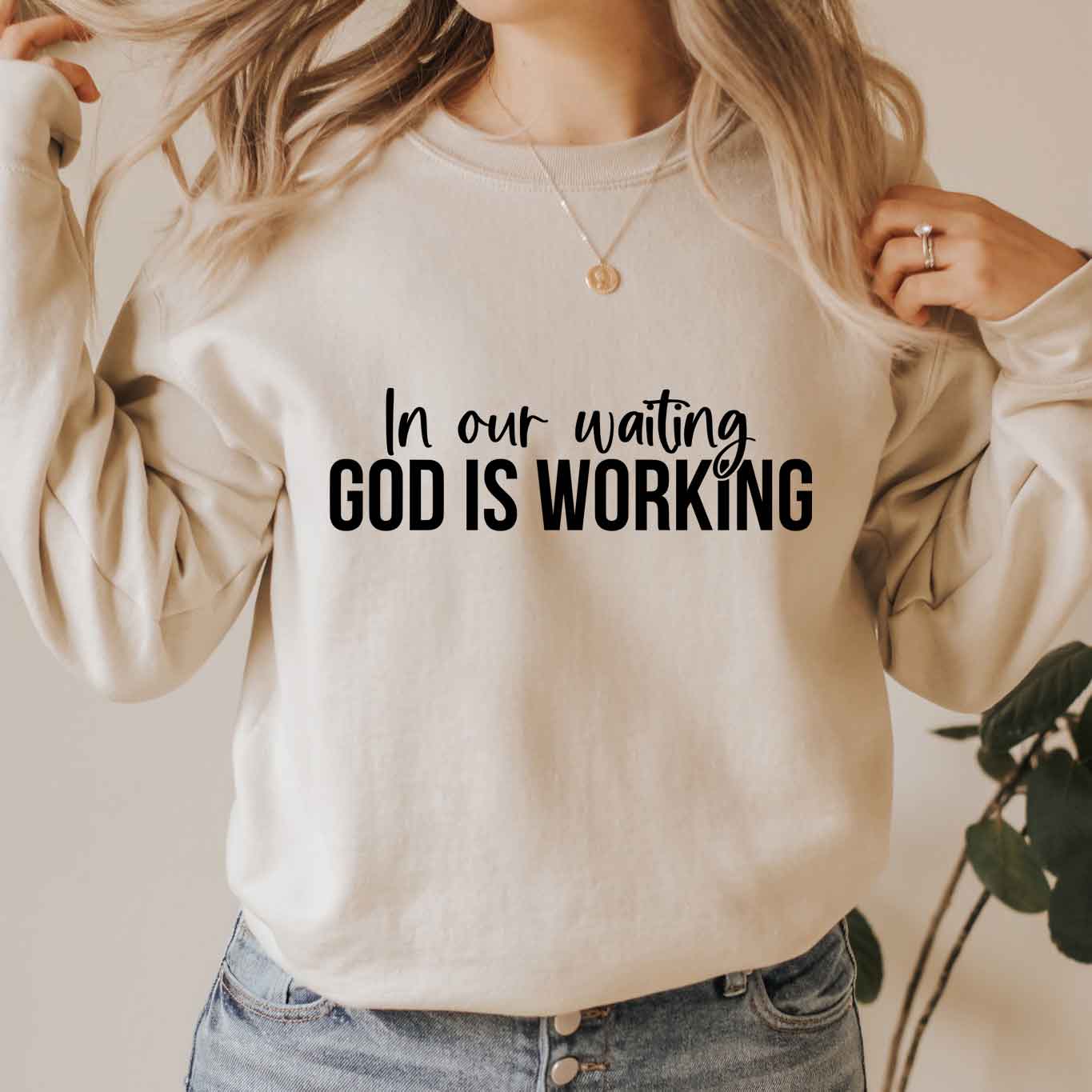 God Is Working | Sweatshirt