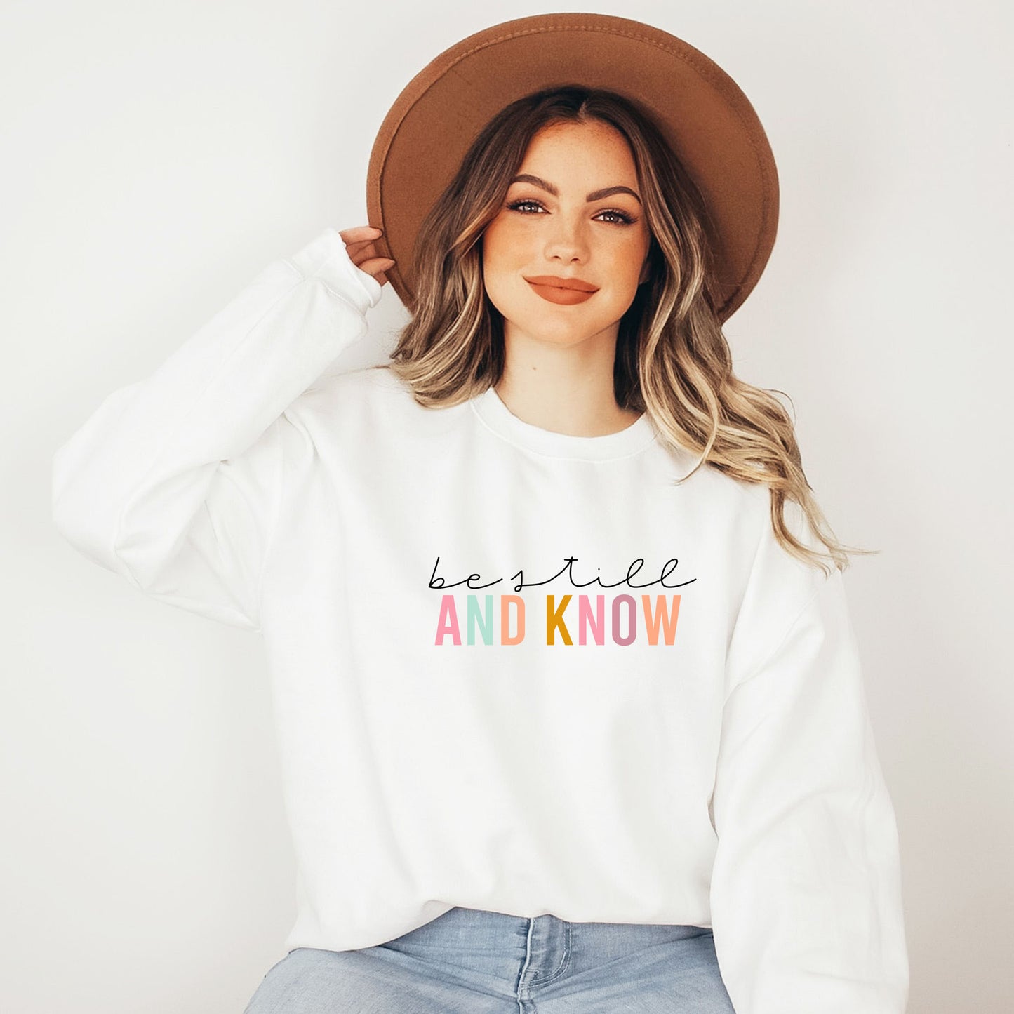 Be Still And Know Colorful | Sweatshirt