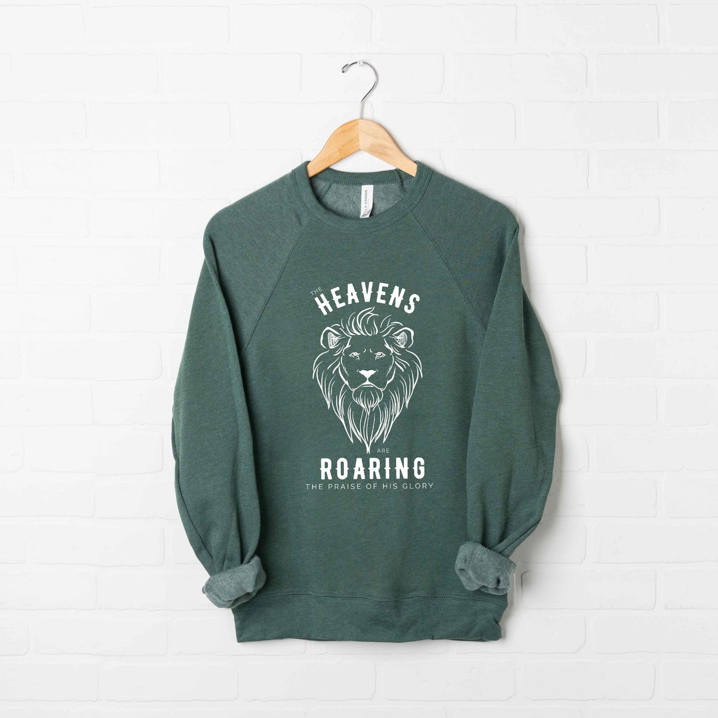 Heavens Are Roaring | Bella Canvas Premium Sweatshirt