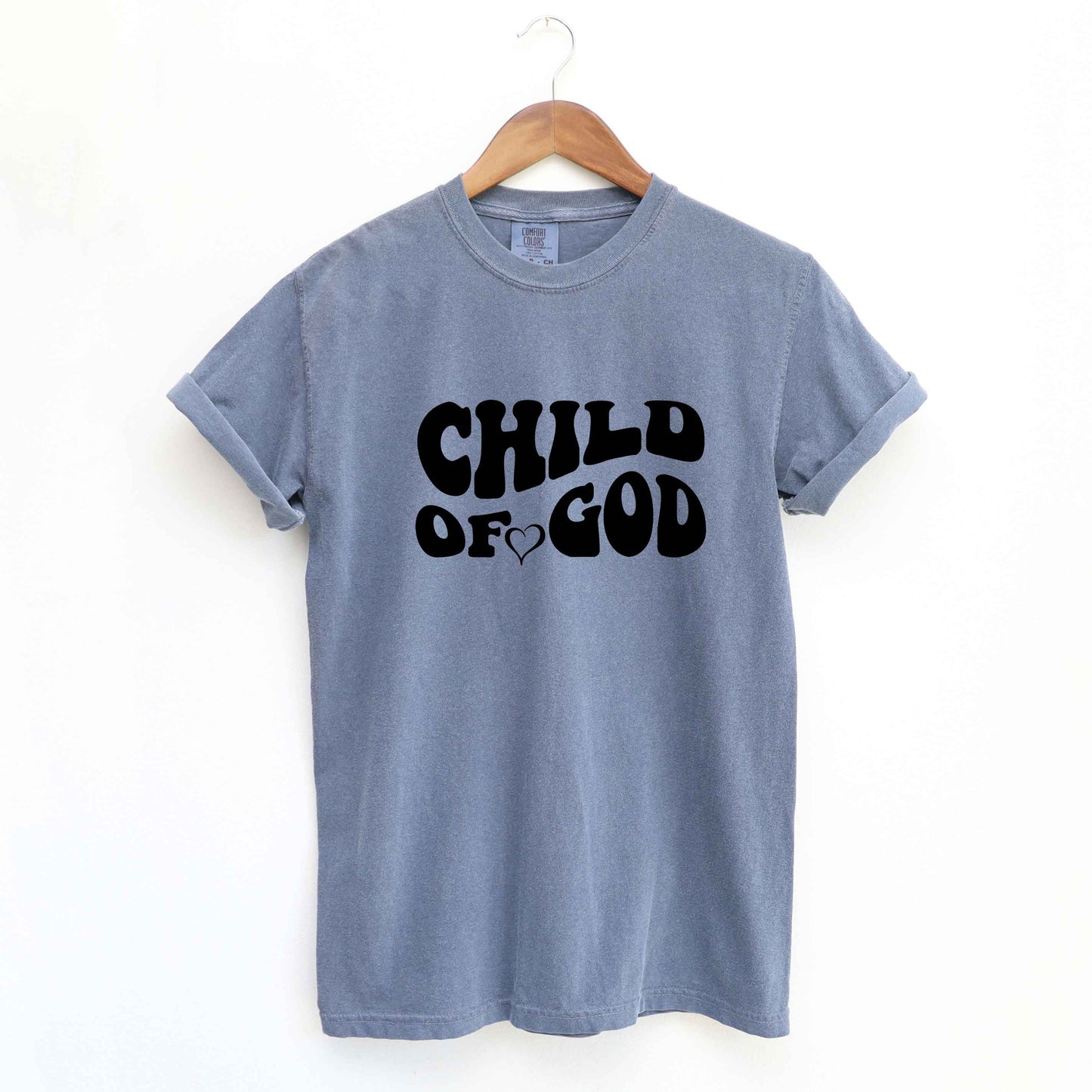 Child Of God Heart | Garment Dyed Tee