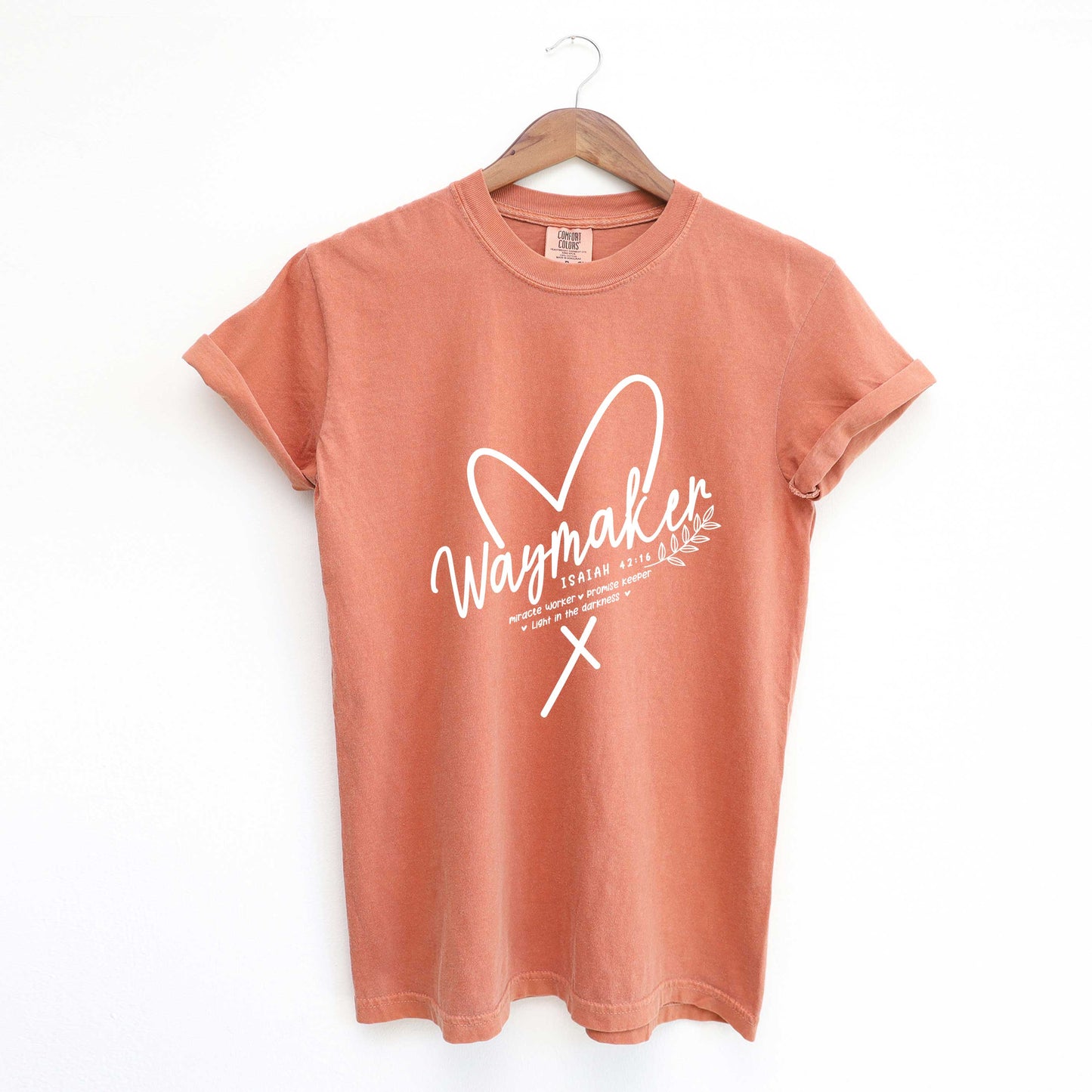 Waymaker Heart | Garment Dyed Tees