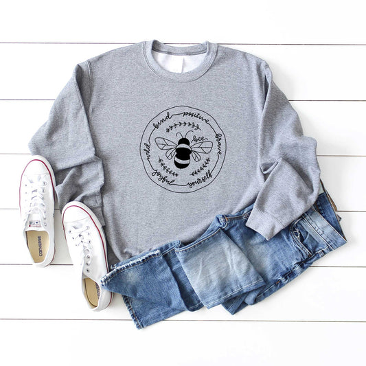 Bee Kind Positive Brave | Sweatshirt