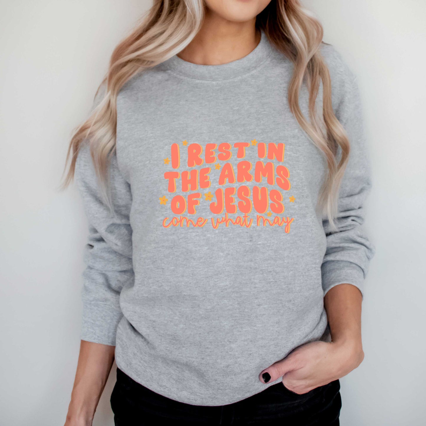 Rest Arms Of Jesus | Sweatshirt