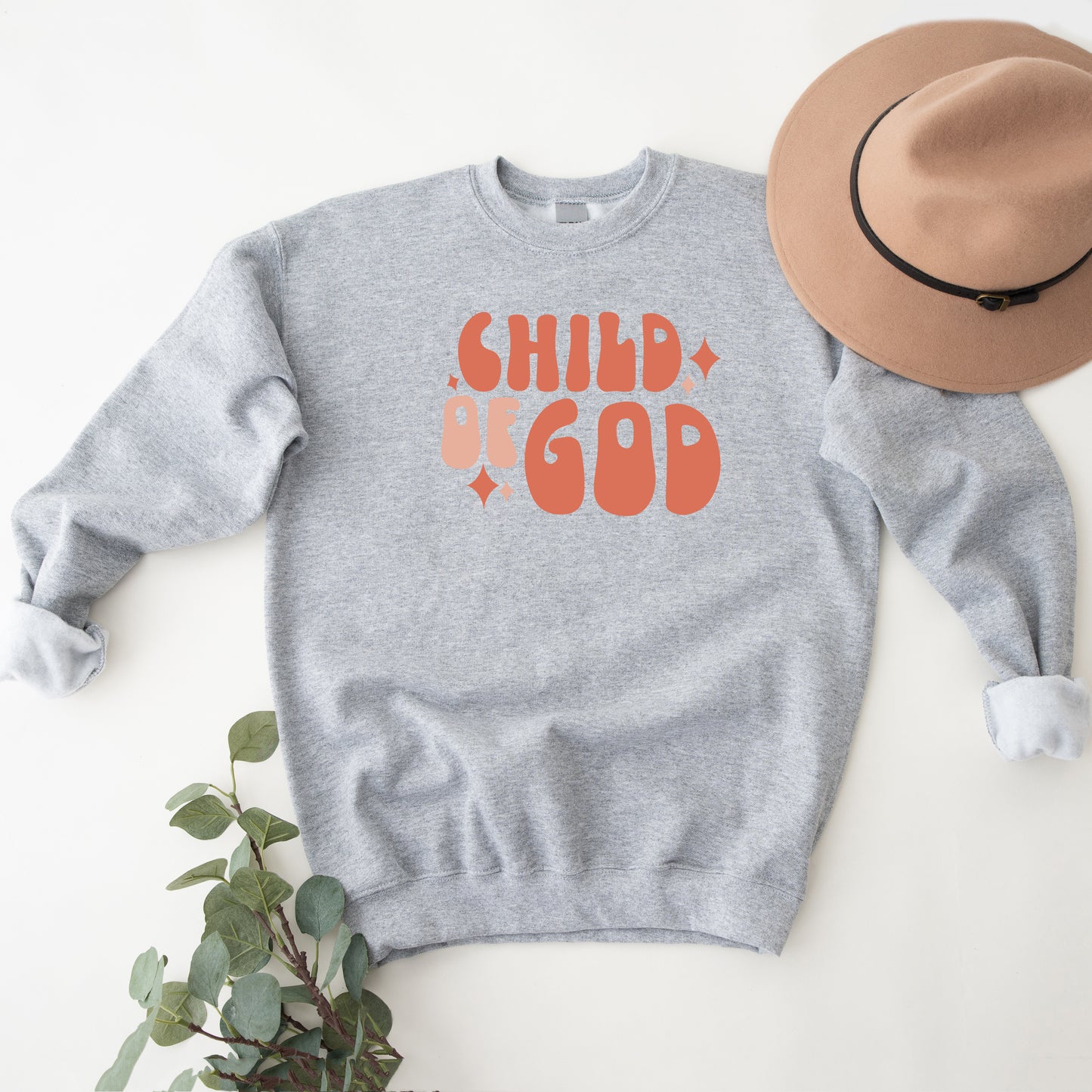 Retro I Am A Child Of God | Sweatshirt