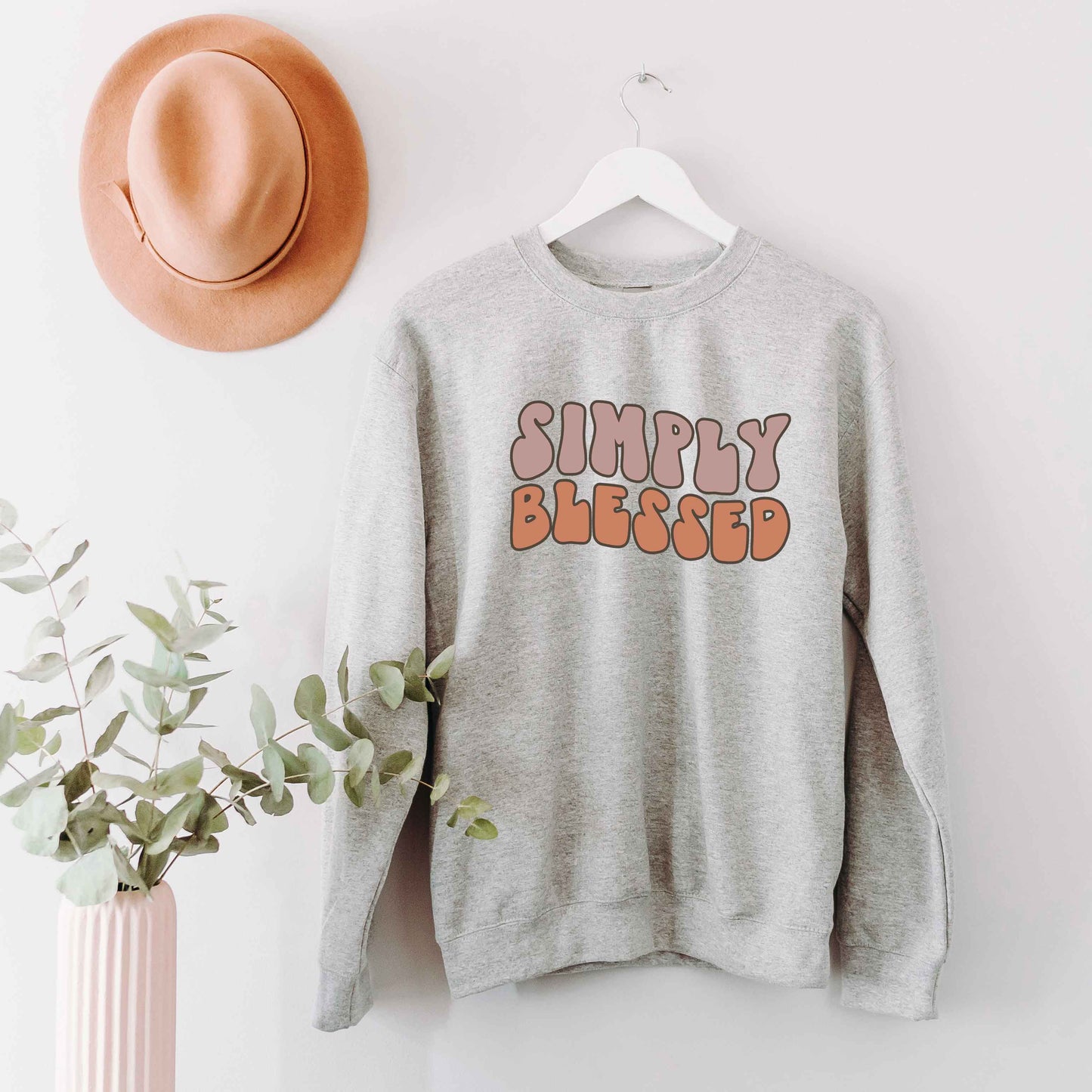 Retro Simply Blessed | Sweatshirt