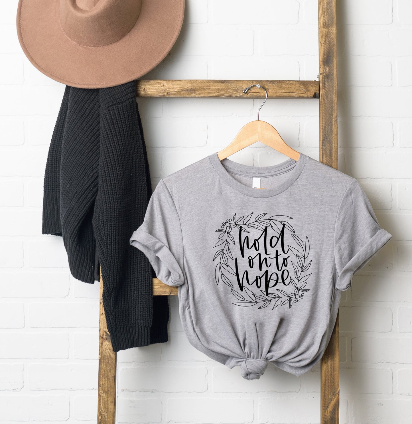 Hold On To Hope | Short Sleeve Crew Neck