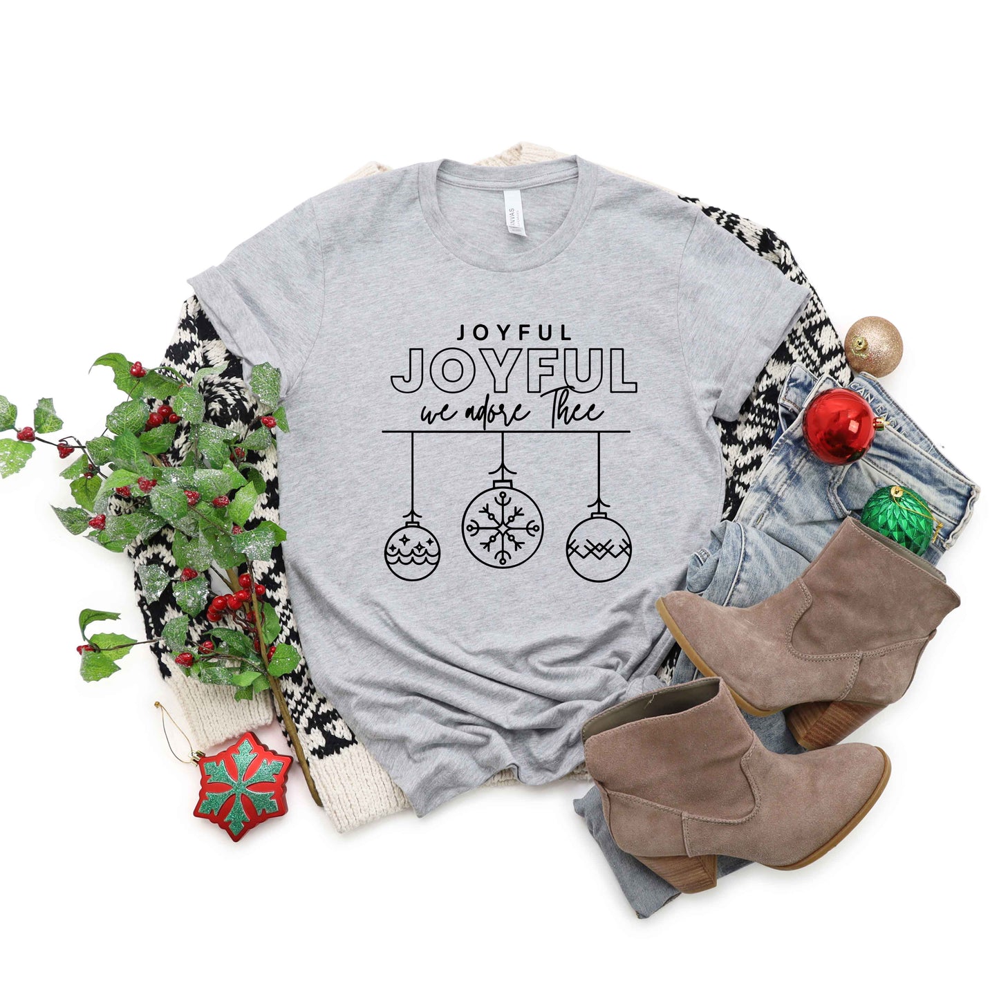 Joyful Joyful We Adore Thee | Short Sleeve Crew Neck