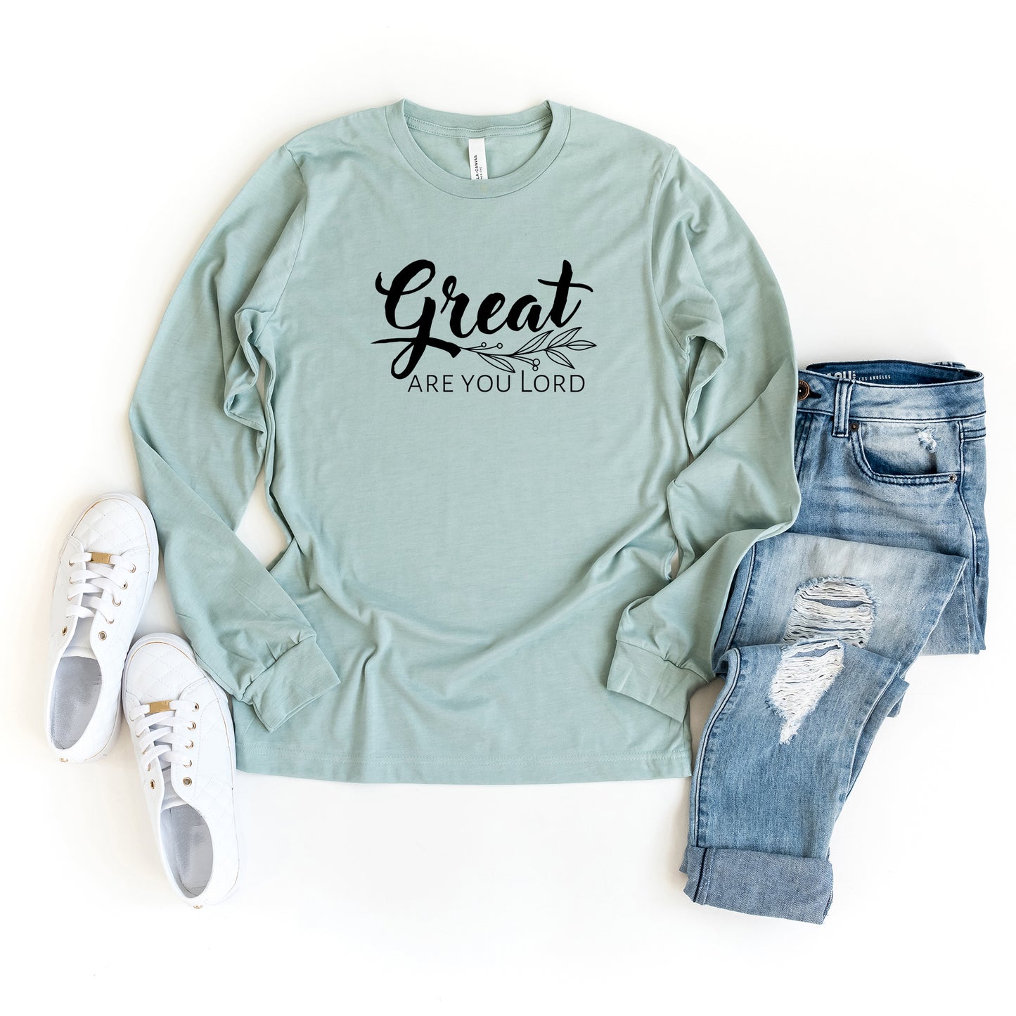 Great Are You Lord | Long Sleeve Crew Neck