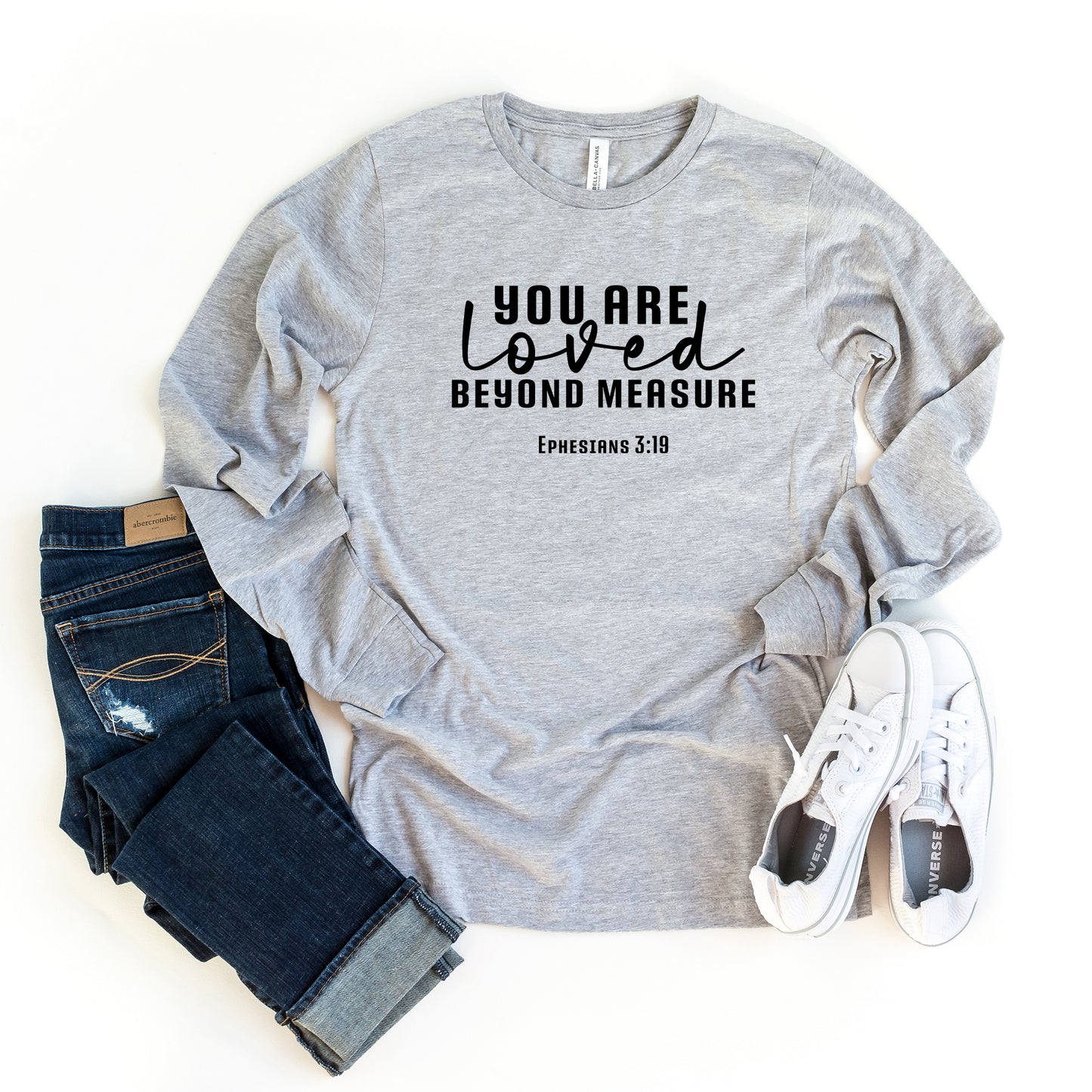 You Are Loved Beyond Measure | Long Sleeve Crew Neck
