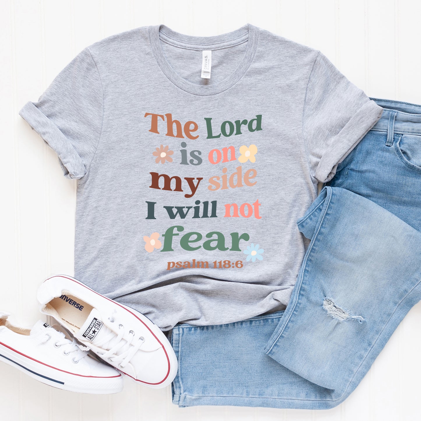The Lord Is On My Side | Short Sleeve Crew Neck