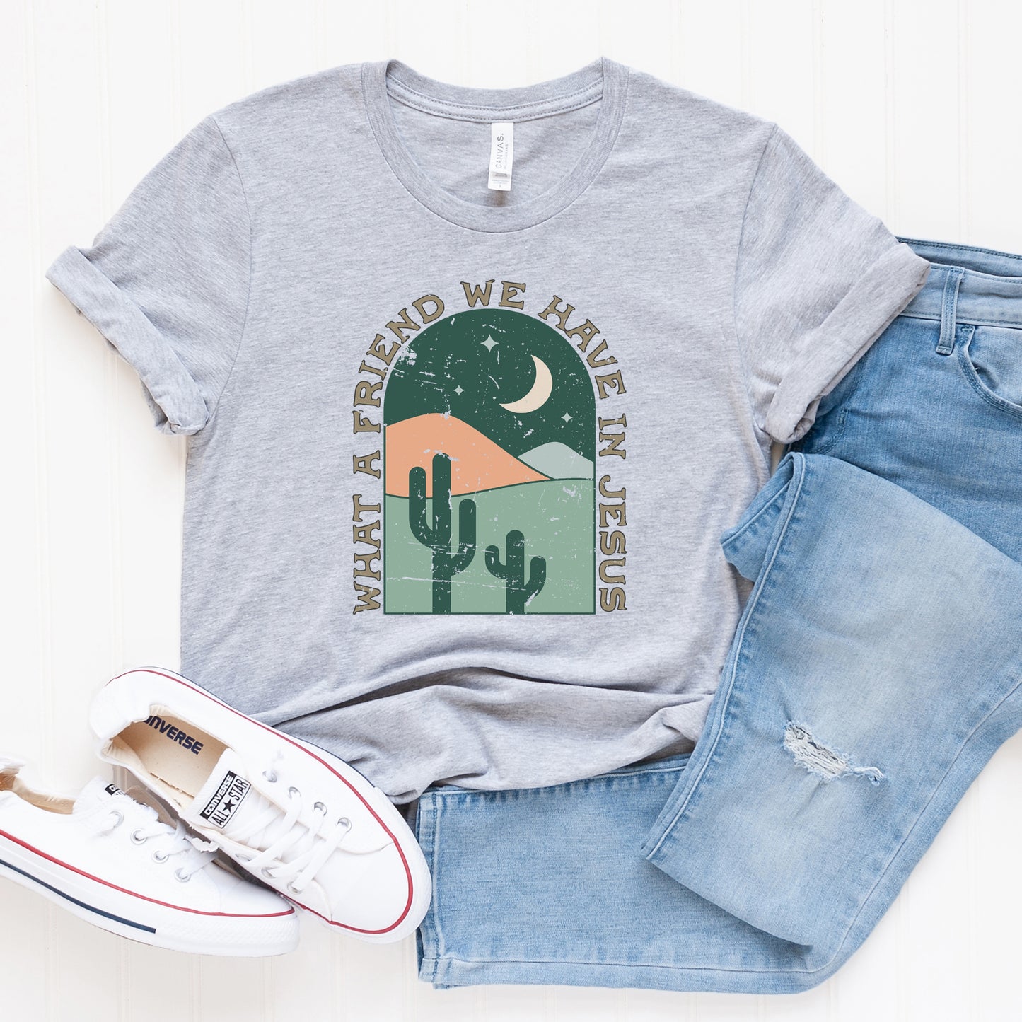 Vintage What A Friend | Short Sleeve Crew Neck
