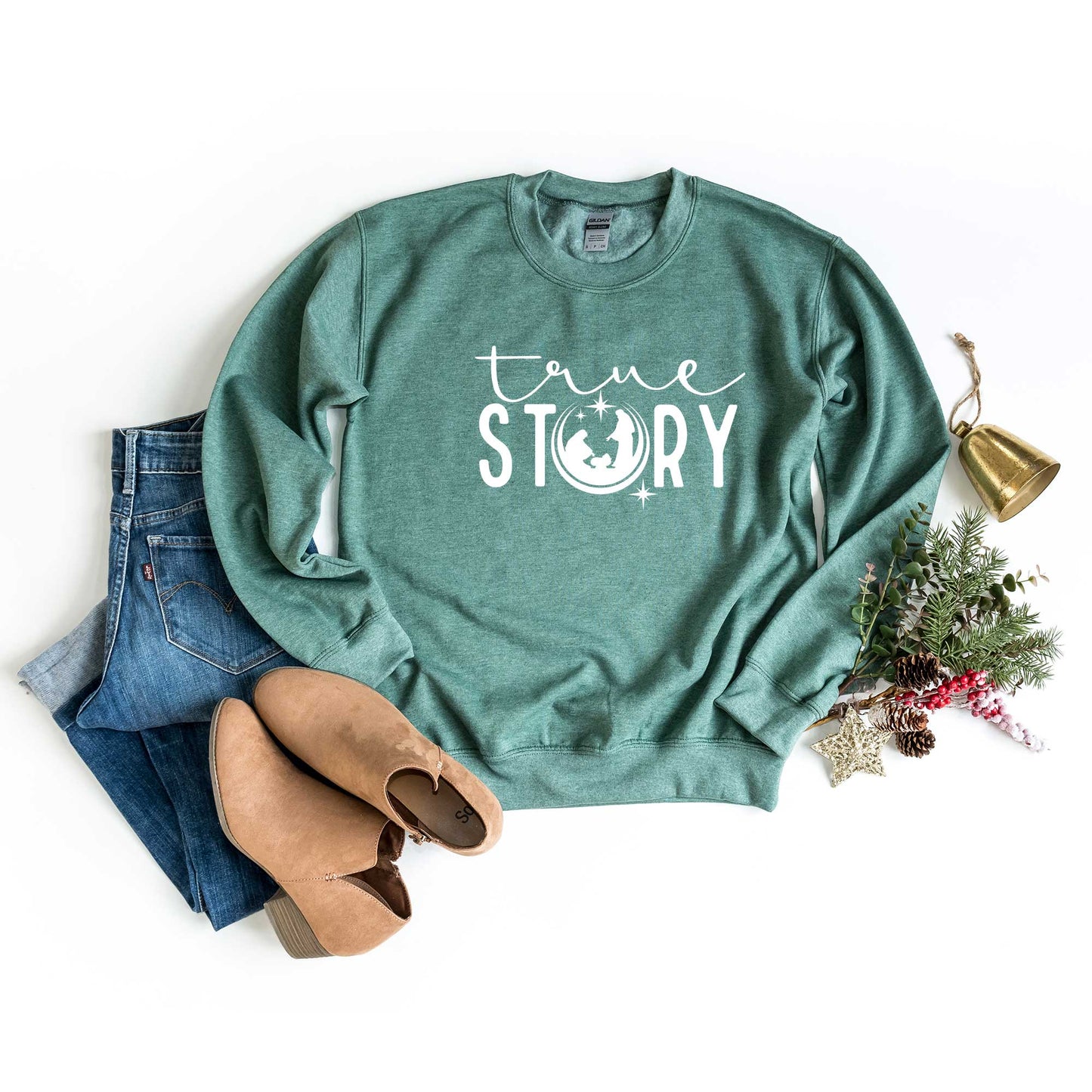 True Story Nativity | Sweatshirt