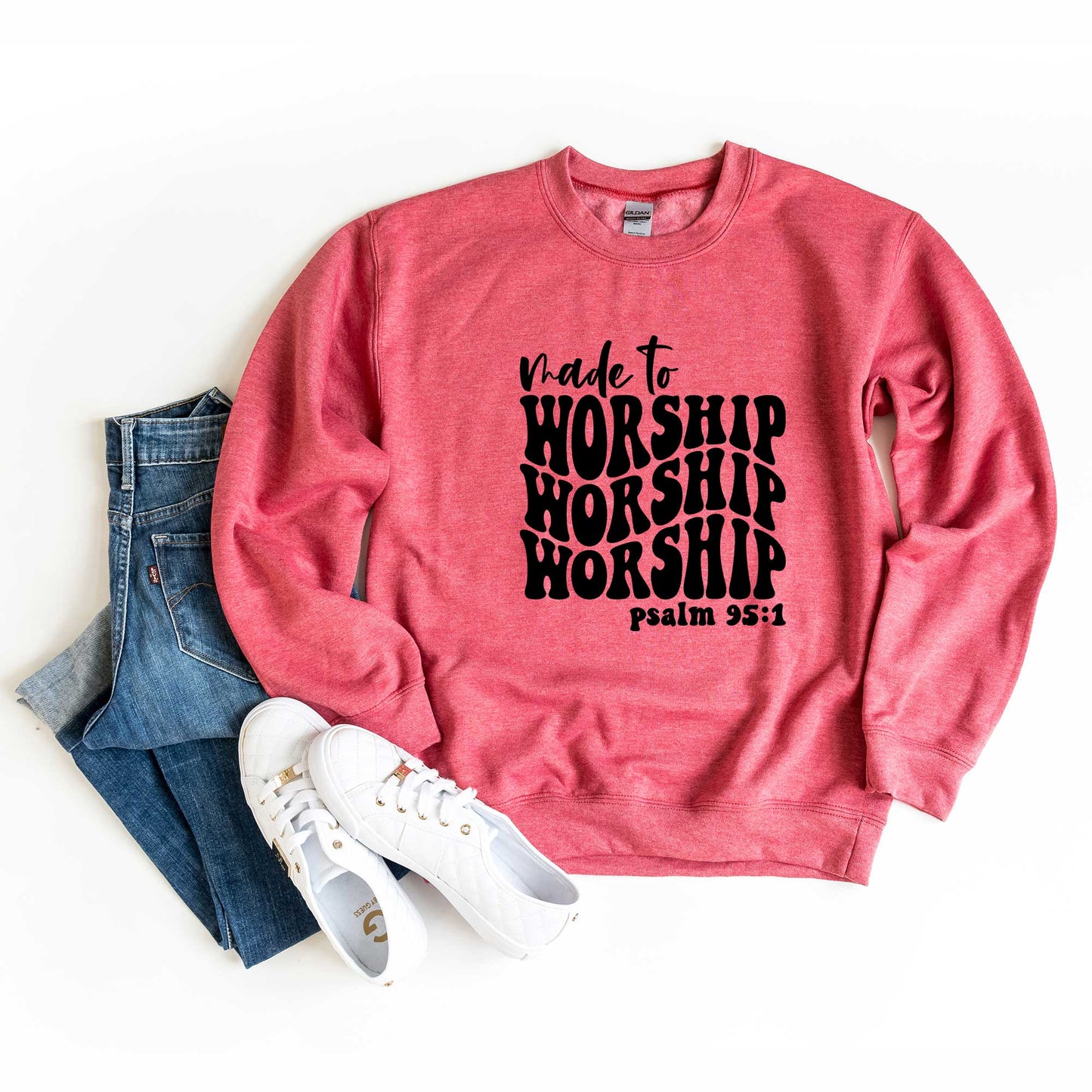 Made To Worship Wavy | Sweatshirt