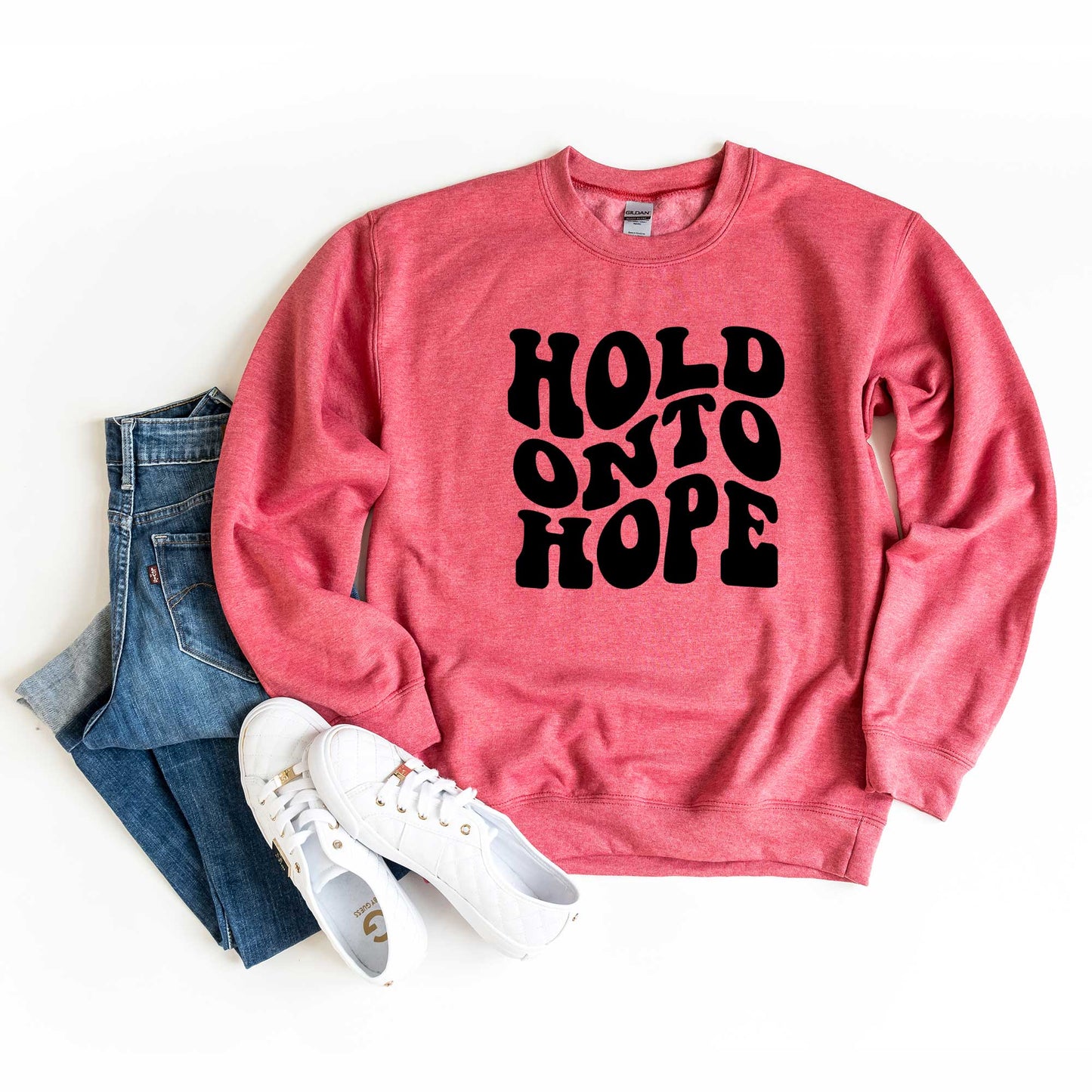 Hold On To Hope Wavy | Sweatshirt